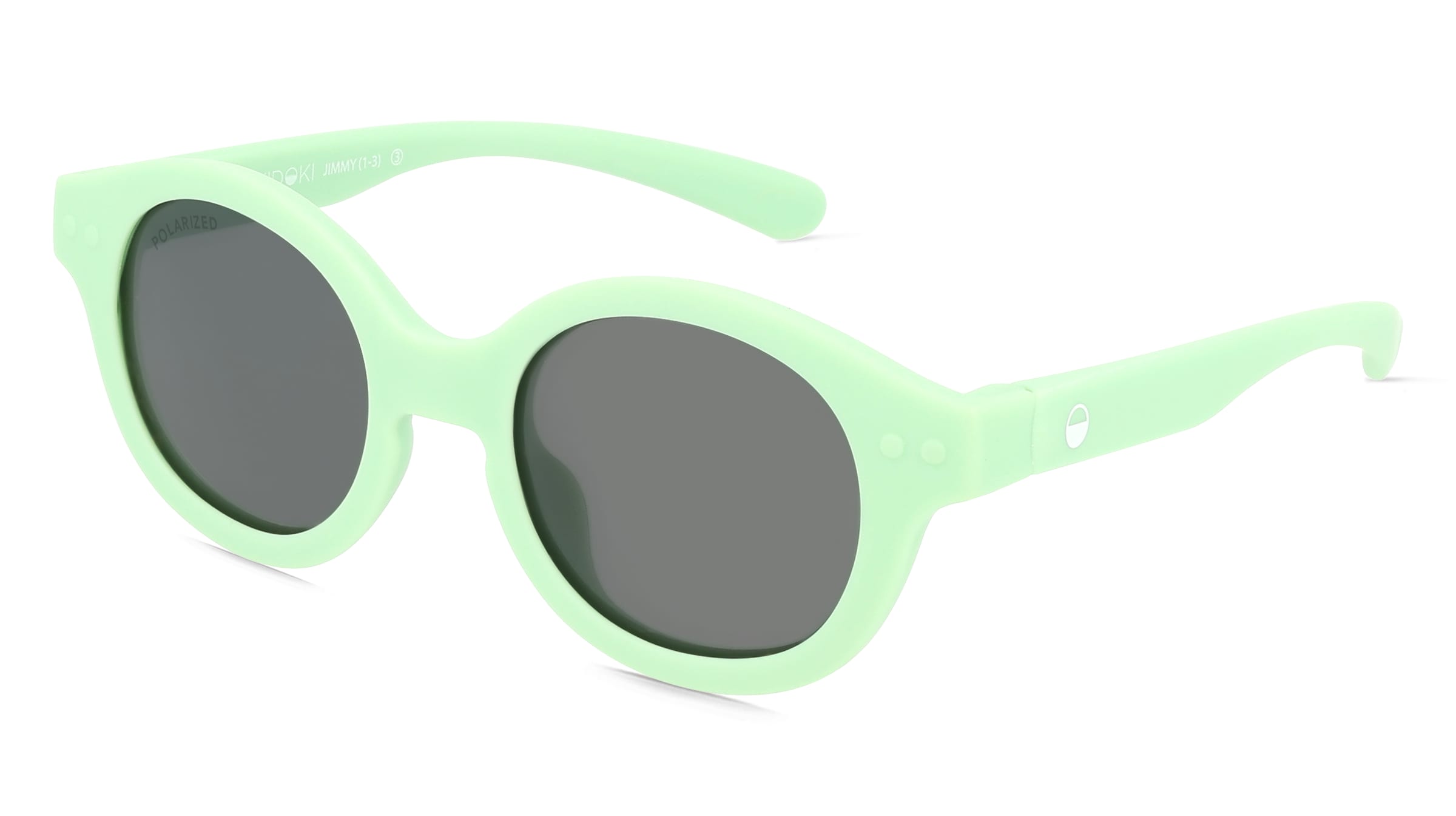 OKIDOKI JIMMY SUN MINI (1-3) Baby-Sonnenbrille Vollrand Panto Kunststoff-Gestell, Grün