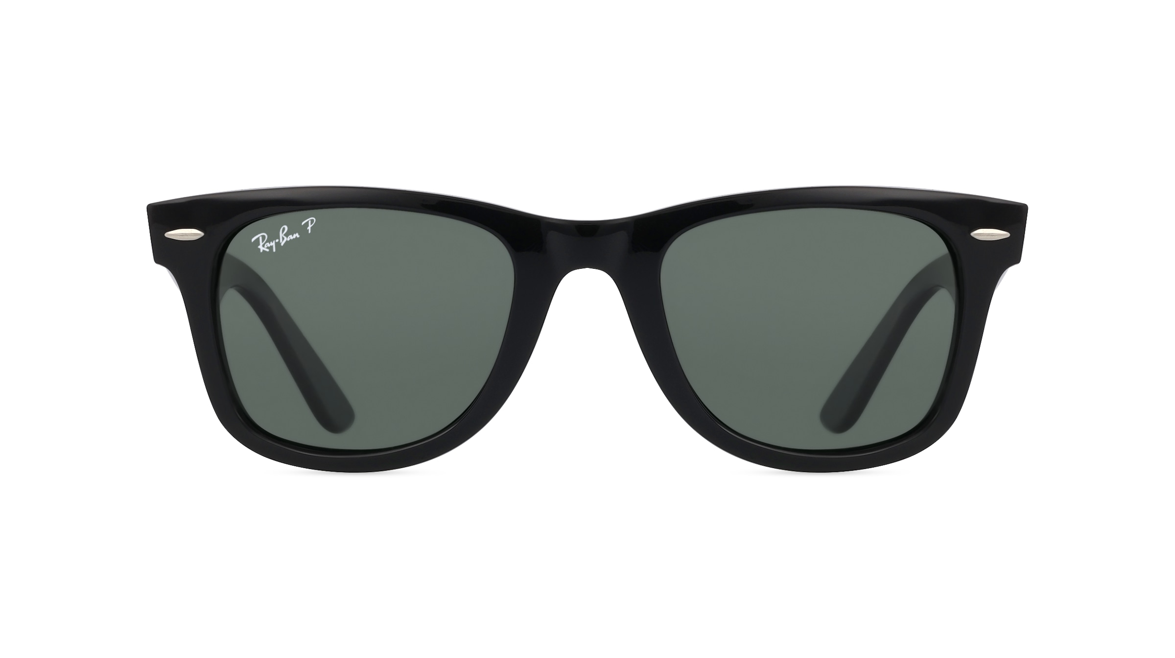 Ray-Ban RB4340 Unisex-Sonnenbrille Vollrand Quadratisch Acetat-Gestell, Schwarz
