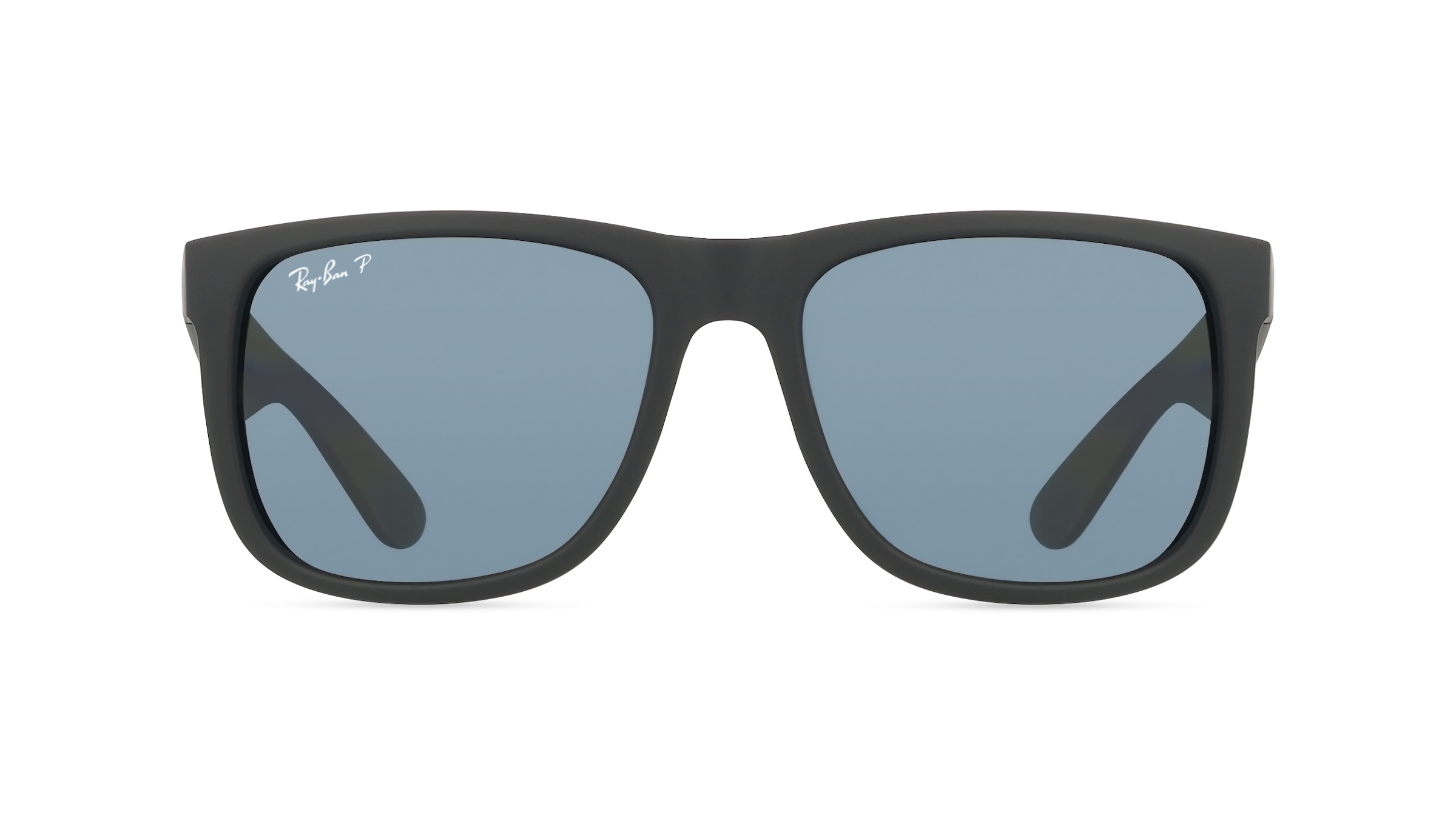 Ray-Ban RB 4165 JUSTIN Herren-Sonnenbrille Vollrand Eckig Kunststoff-Gestell, schwarz