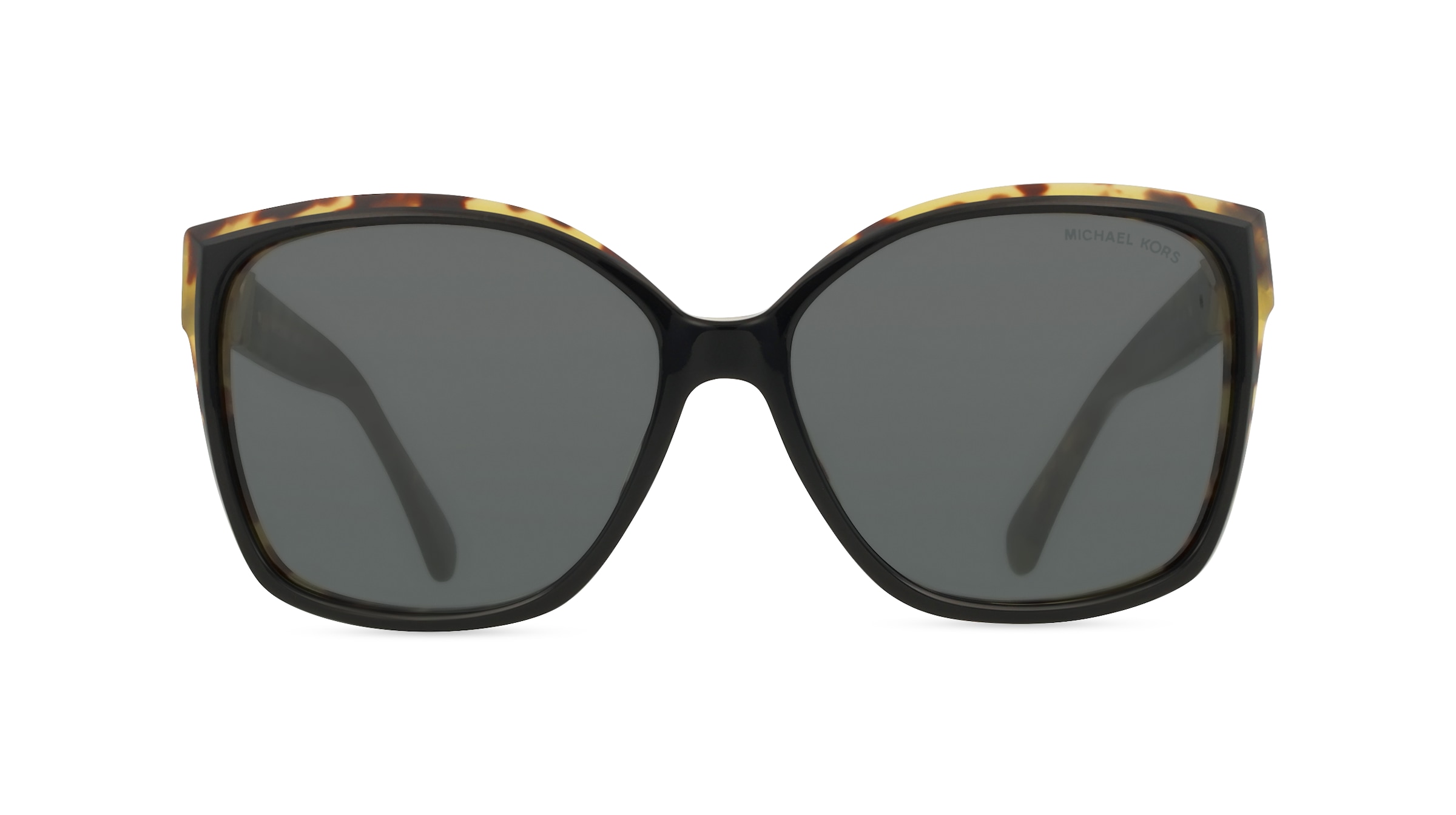 Michael Kors MK2201 Damen-Sonnenbrille Vollrand Eckig Acetat-Gestell, schwarz