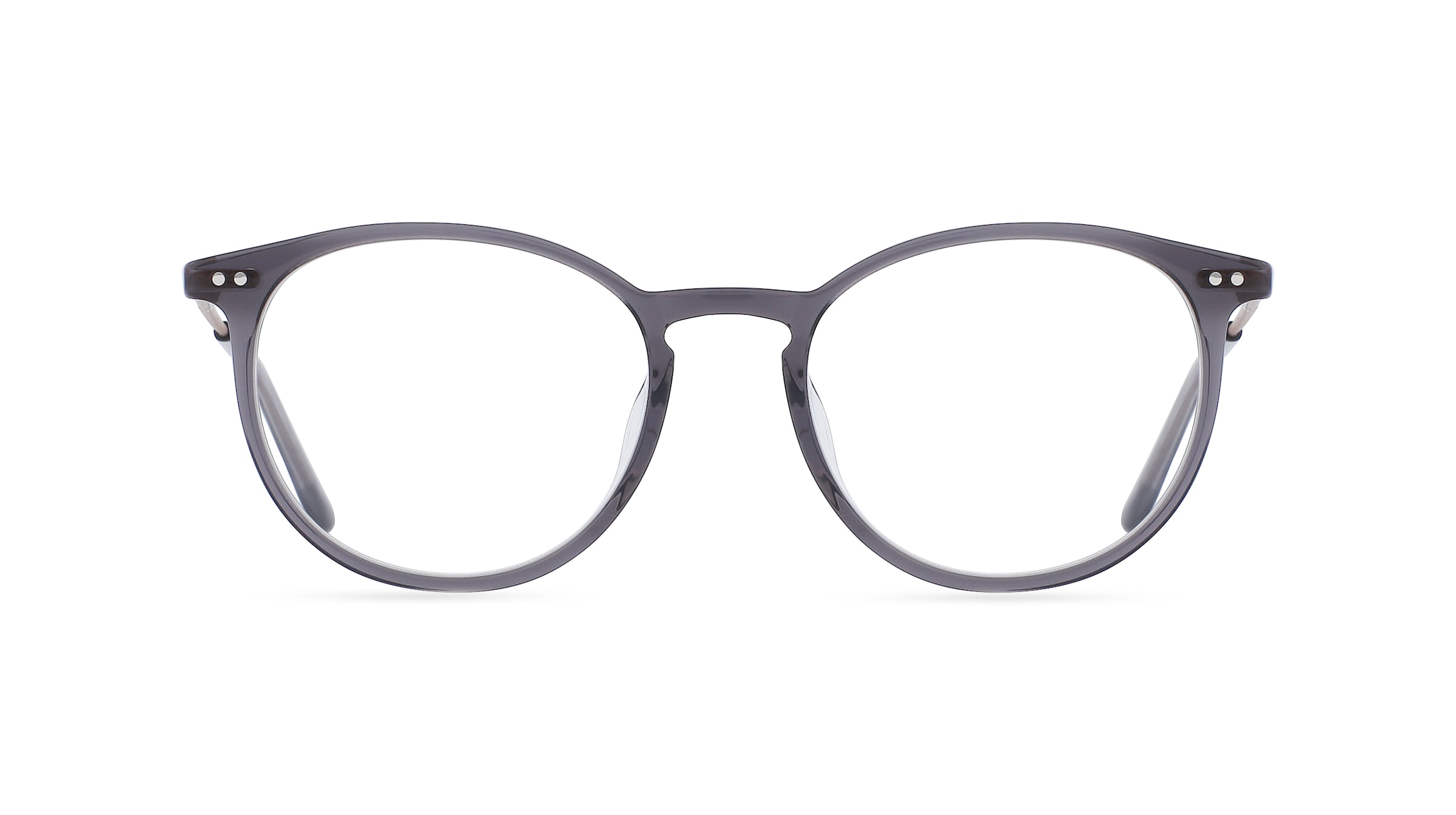 Humphrey’s eyewear 581066 Unisex-Brille inkl. Gläser Vollrand Panto Kunststoff-Gestell 47mm/17mm/140mm, grau