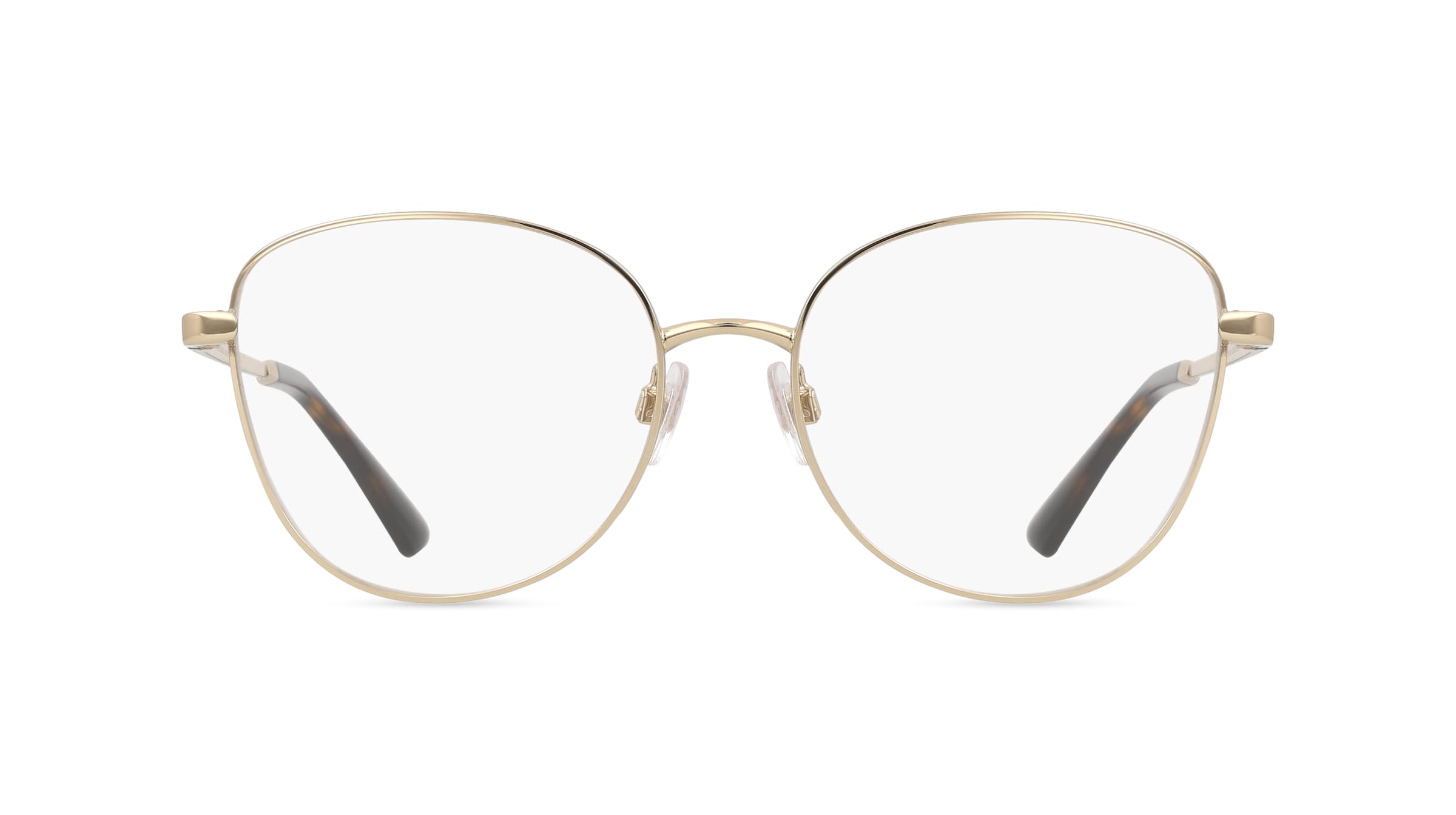 Dolce&Gabbana 0DG1355 Damen-Brille inkl. Gläser Vollrand Butterfly Metall-Gestell 55mm/17mm/145mm, gold