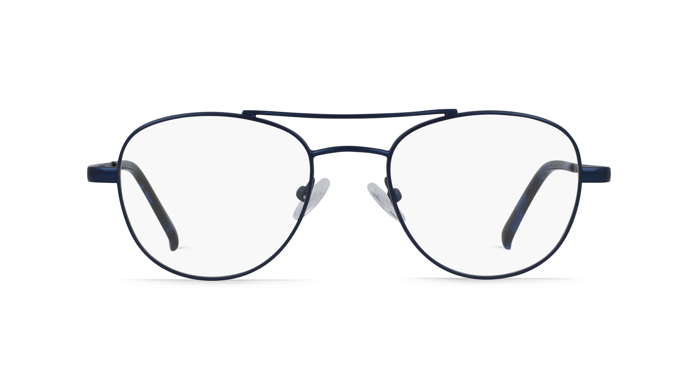 Fielmann BD 467 CL Jugend-Brille inkl. Gläser Vollrand Panto Edelstahl-Gestell 46/18/130, blau
