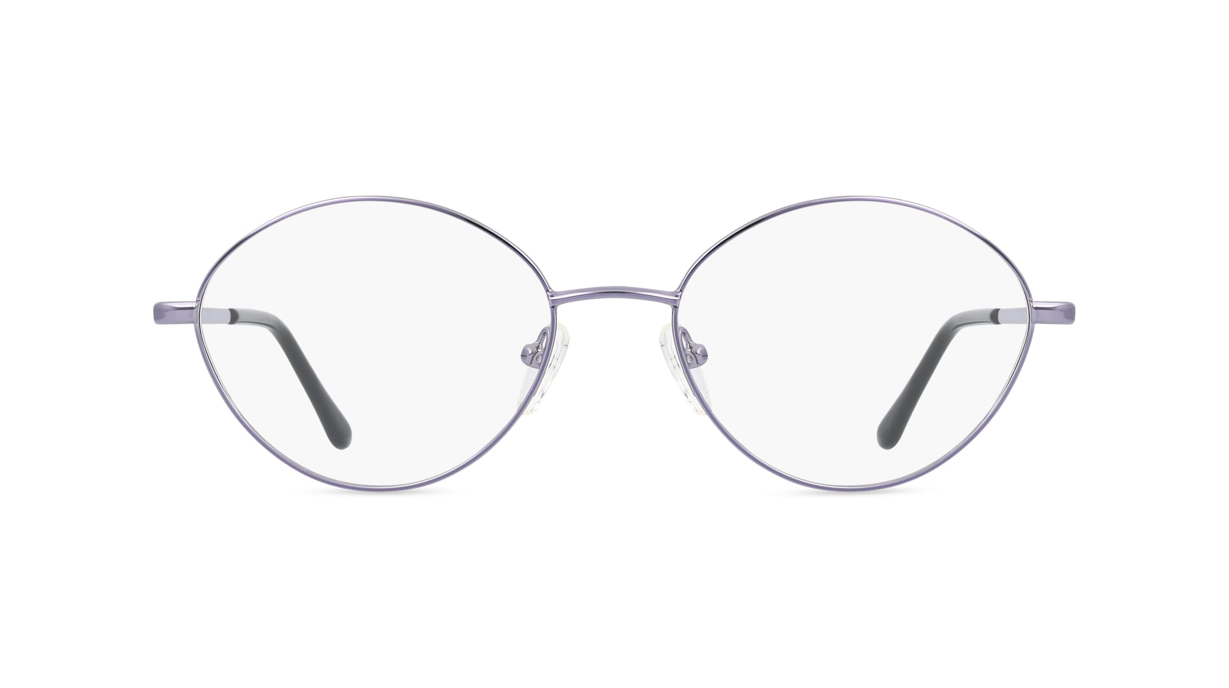 Fielmann MC 602 CL Damen-Brille inkl. Gläser Vollrand Oval Edelstahl-Gestell 51mm/17mm/135mm, lila