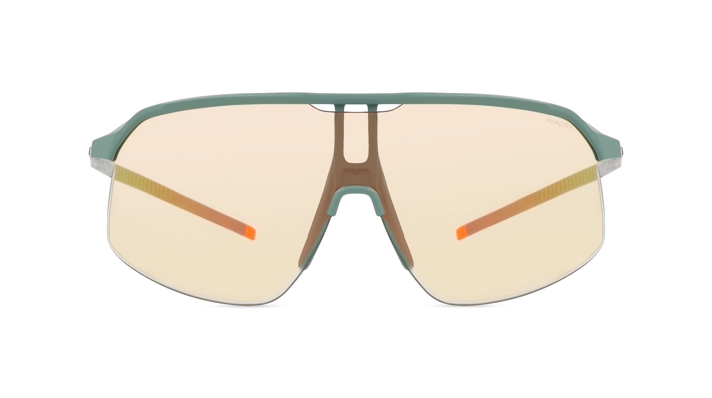 Julbo DENSITY J561 Damen-Sonnenbrille Vollrand Monoscheibe Kunststoff-Gestell, grün