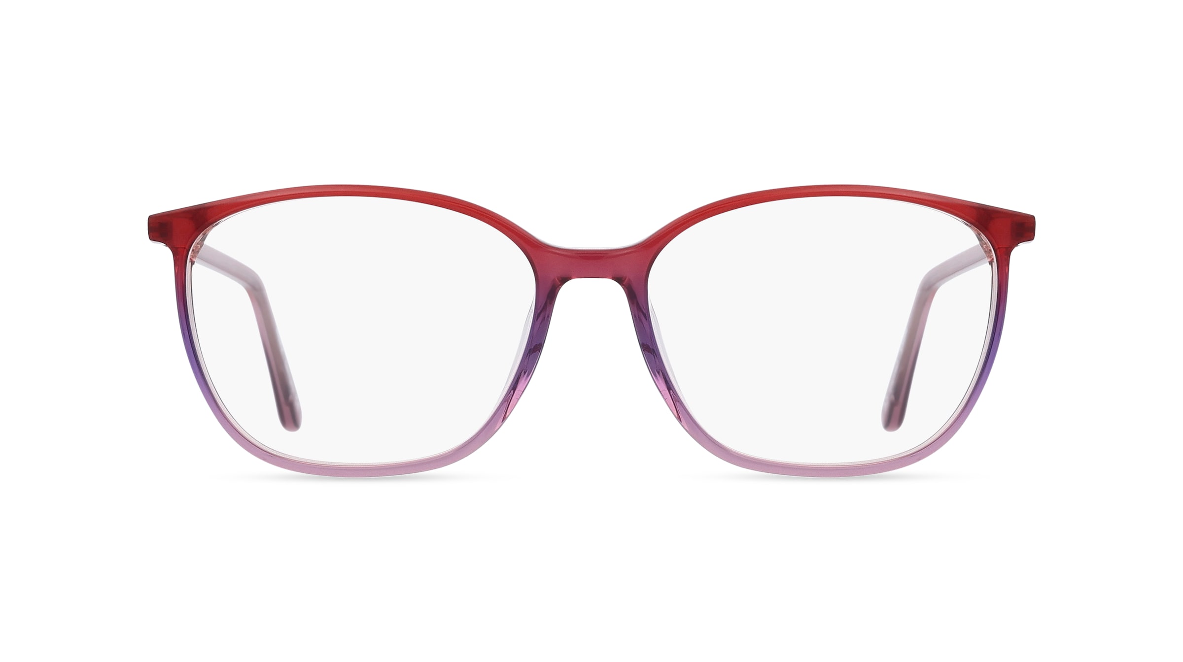 Mexx 2530 Damen-Brille inkl. Gläser Vollrand Eckig Kunststoff-Gestell 53mm/15mm/140mm, rot