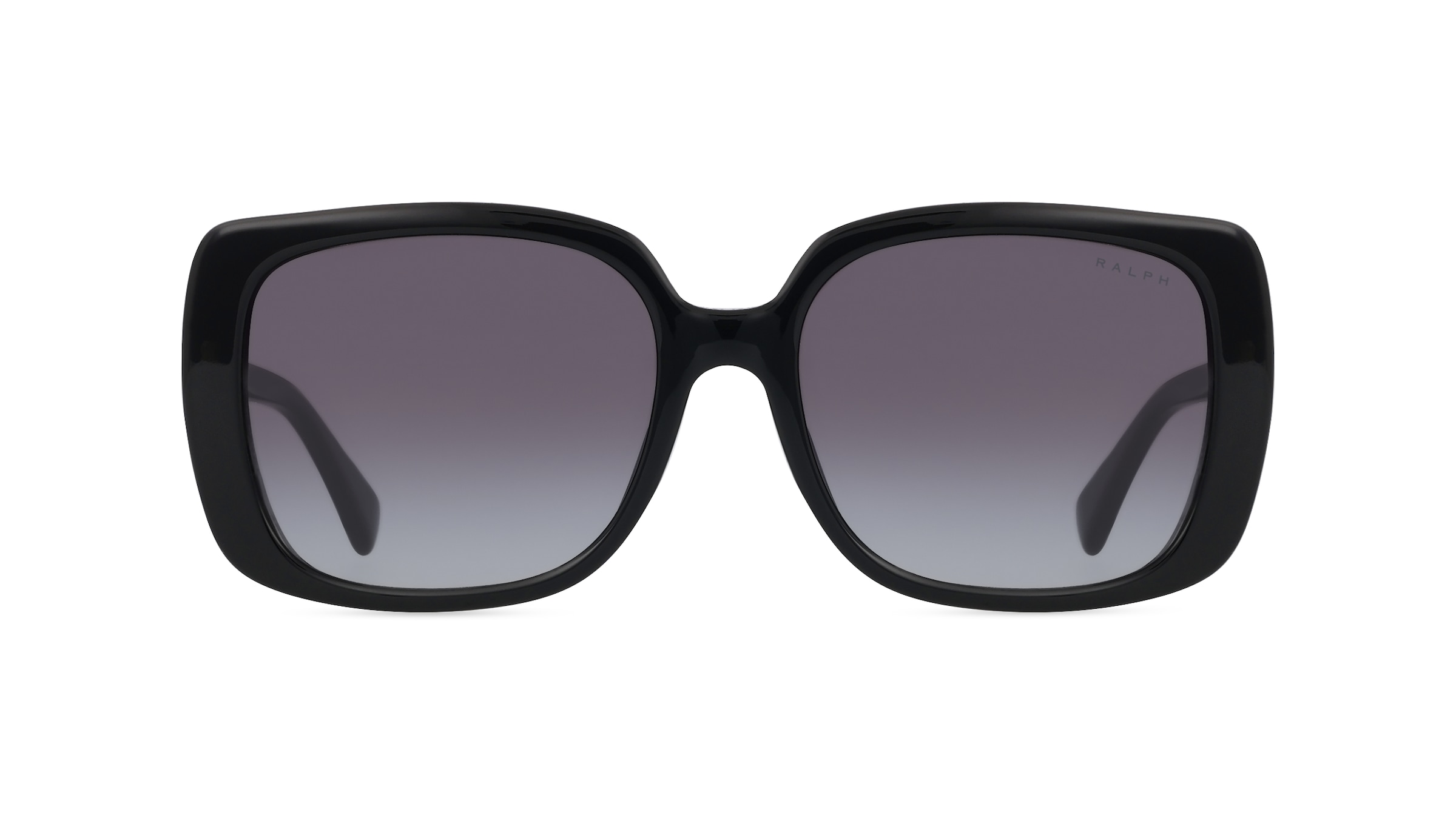 Ralph RA5298U Damen-Sonnenbrille Vollrand Eckig Acetat-Gestell, schwarz