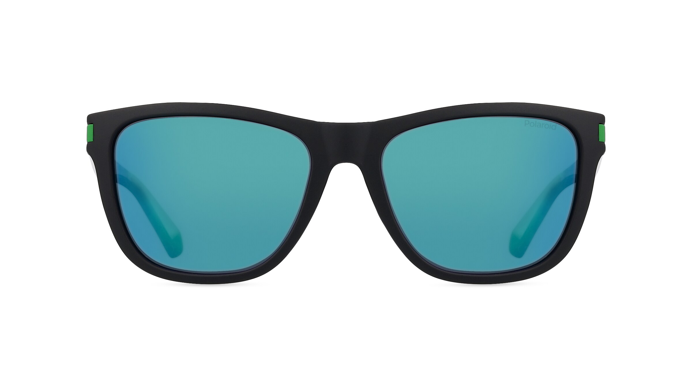 Polaroid PLD 2138/S Unisex-Sonnenbrille Vollrand Eckig Kunststoff-Gestell, schwarz