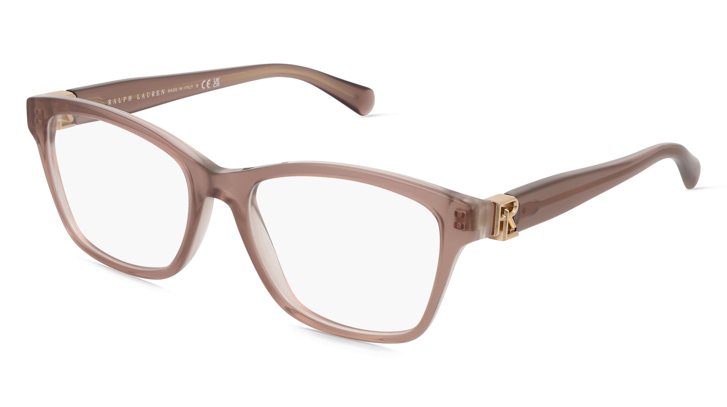 Ralph Lauren 0RL6243 Damen-Brille inkl. Gläser Vollrand Cat Eye Acetat-Gestell 54/17/145, Beige