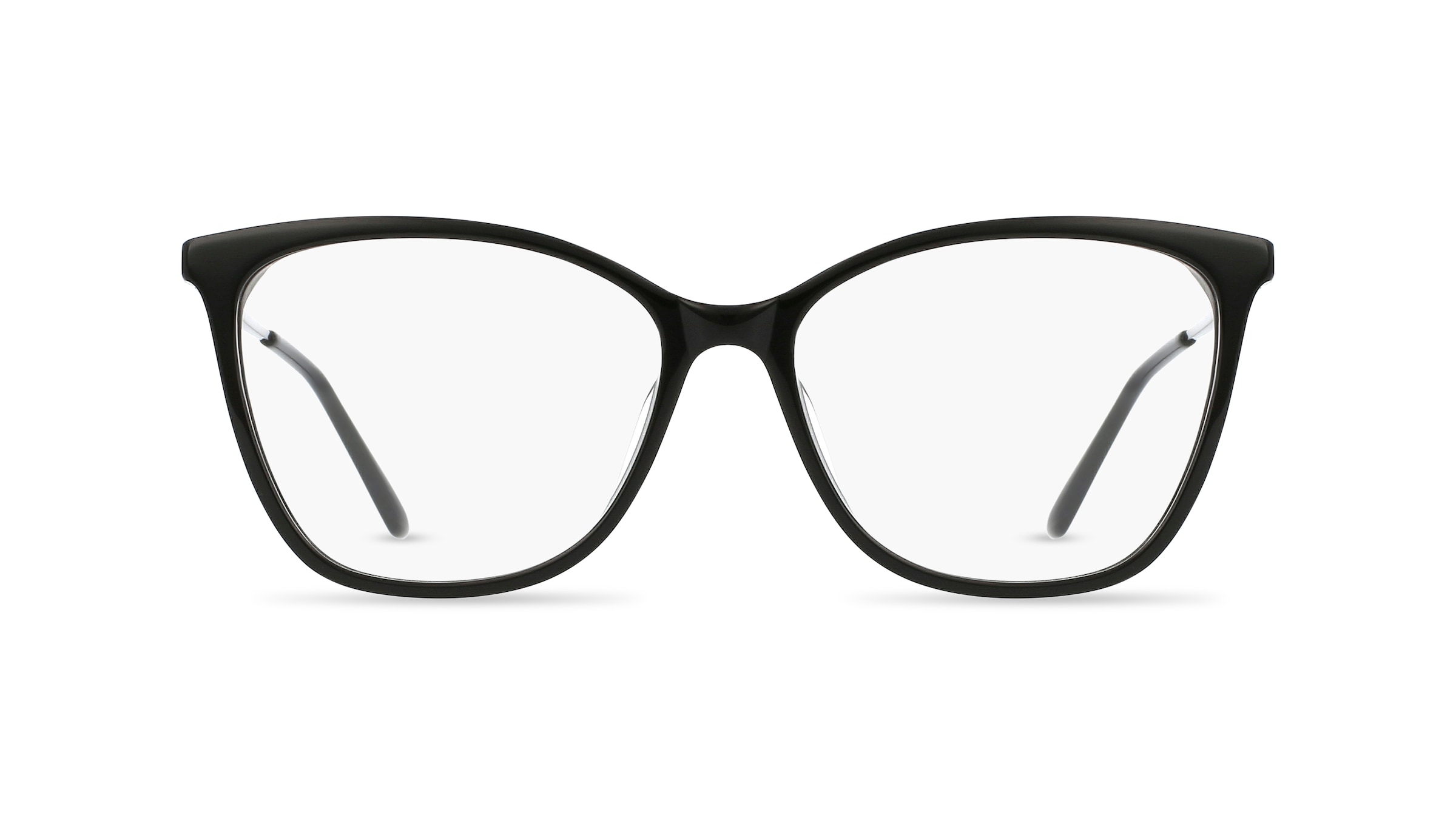 Fielmann BD 509 CL Damen-Brille inkl. Gläser Vollrand Eckig Acetat-Gestell 54mm/16mm/140mm, schwarz