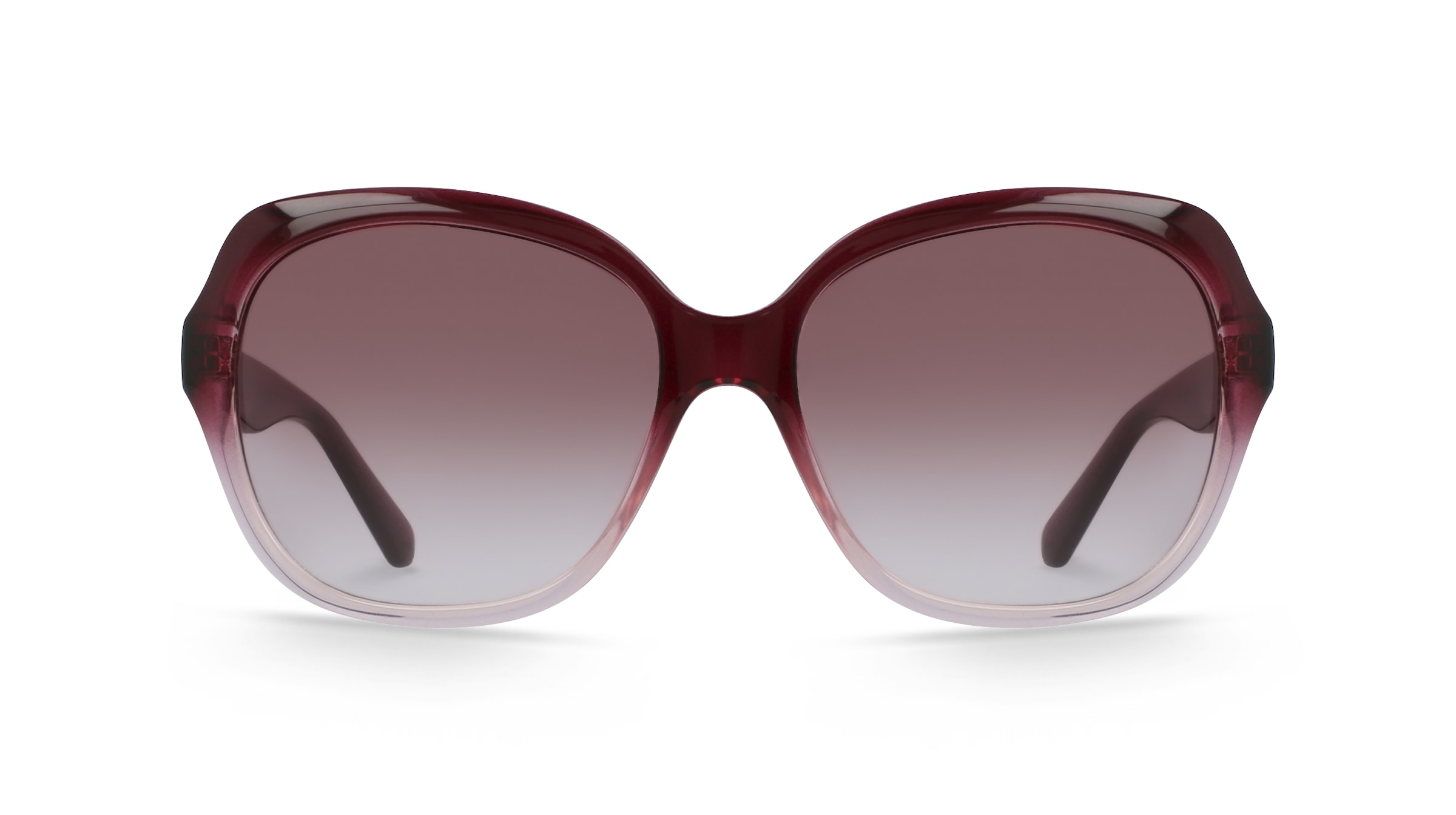 Fielmann OT 002 SUN CL Damen-Sonnenbrille Vollrand Butterfly Propionat-Gestell, rot