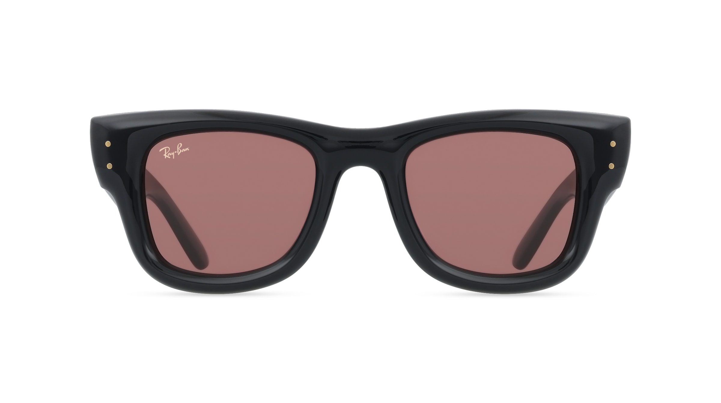 Ray-Ban RB4940WAYFARER PUFFER Unisex-Sonnenbrille Vollrand Quadratisch Kunststoff-Gestell, Schwarz