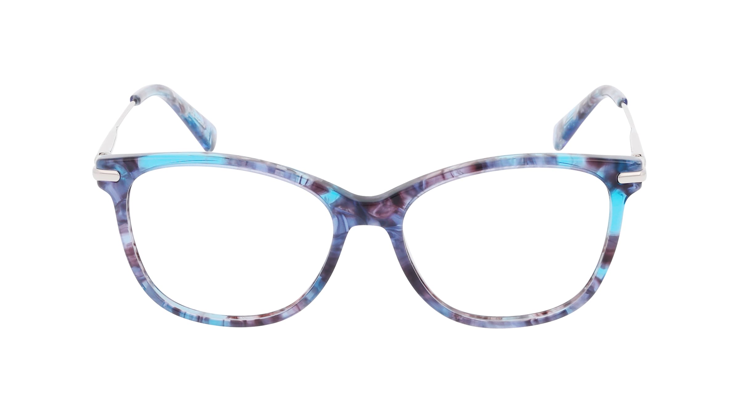 Longchamp LO2691 Damen-Brille inkl. Gläser Vollrand Eckig Acetat-Gestell 51mm/15mm/140mm, blau