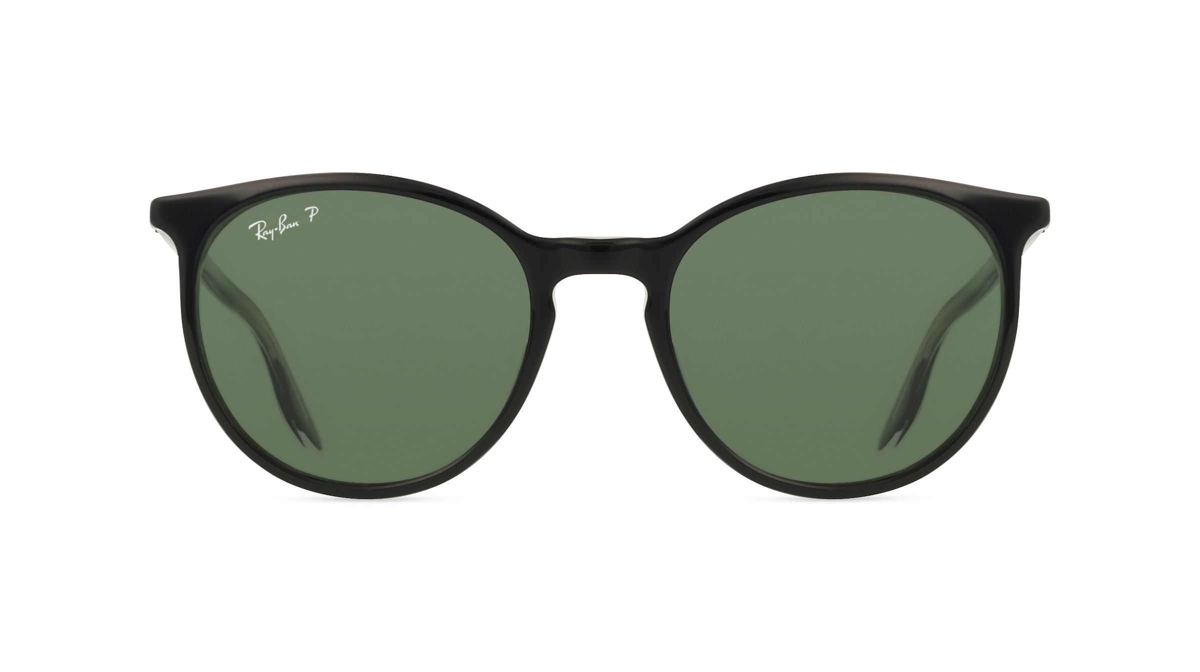 Ray-Ban RB2204 Unisex-Sonnenbrille Vollrand Panto Acetat-Gestell, schwarz