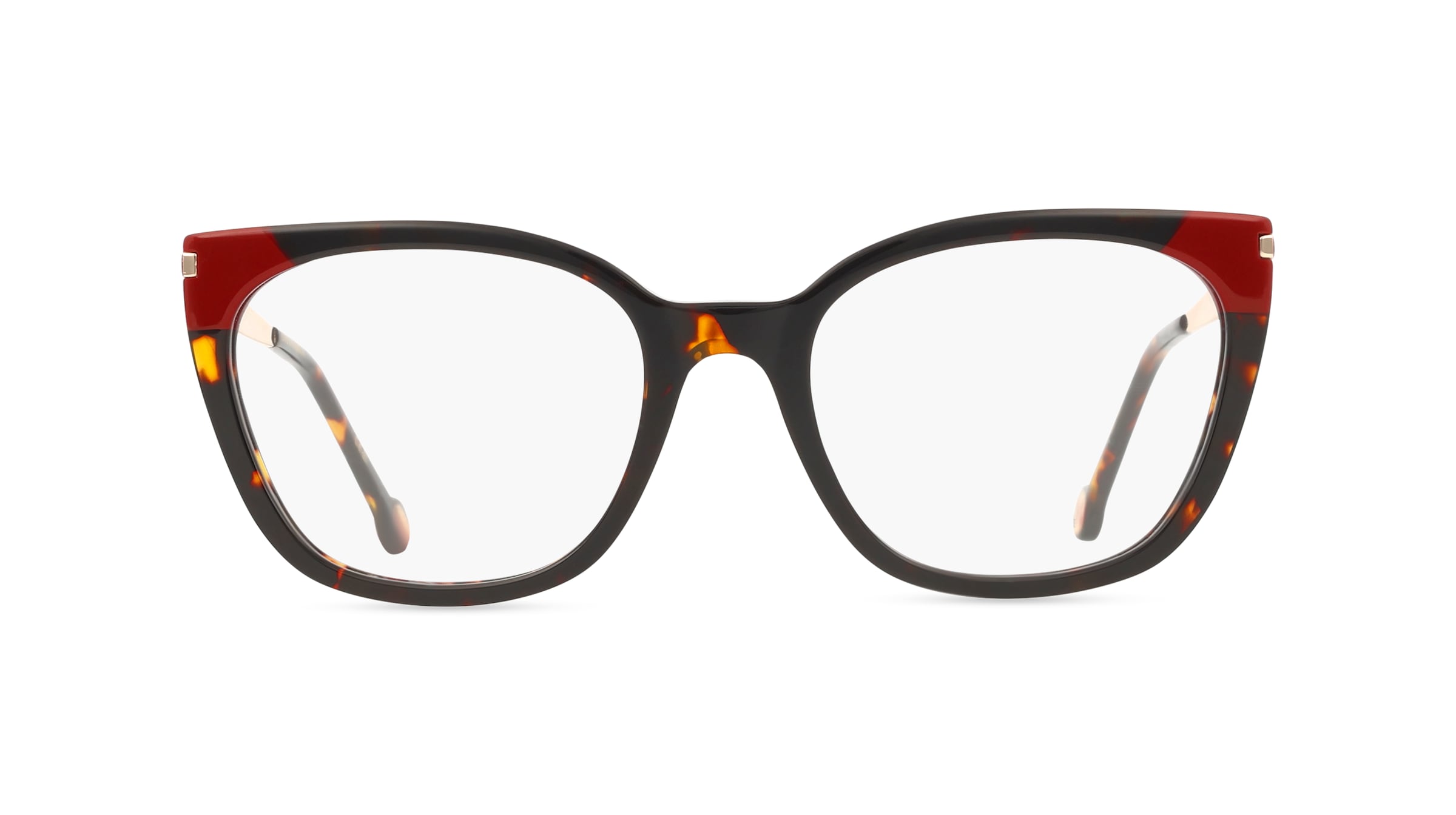 Carolina Herrera HER 0311 Damen-Brille inkl. Gläser Vollrand Panto Acetat-Gestell 42mm/19mm/140mm, braun
