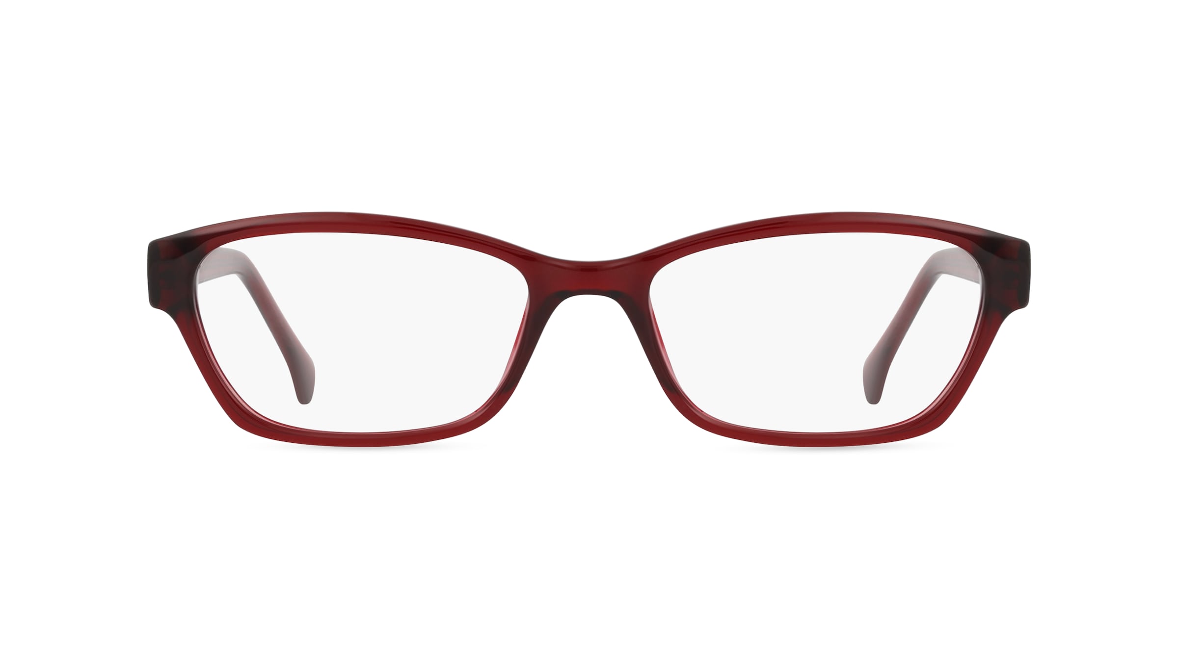 Fielmann MC 593 CL Damen-Brille inkl. Gläser Vollrand Butterfly Propionat-Gestell 52mm/16mm/135mm, rot