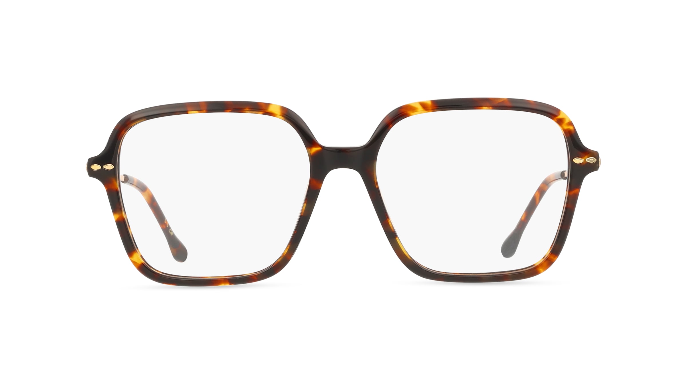 Isabel Marant IM0230 Damen-Brille inkl. Gläser Vollrand Eckig Acetat-Gestell 53mm/16mm/140mm, Havanna