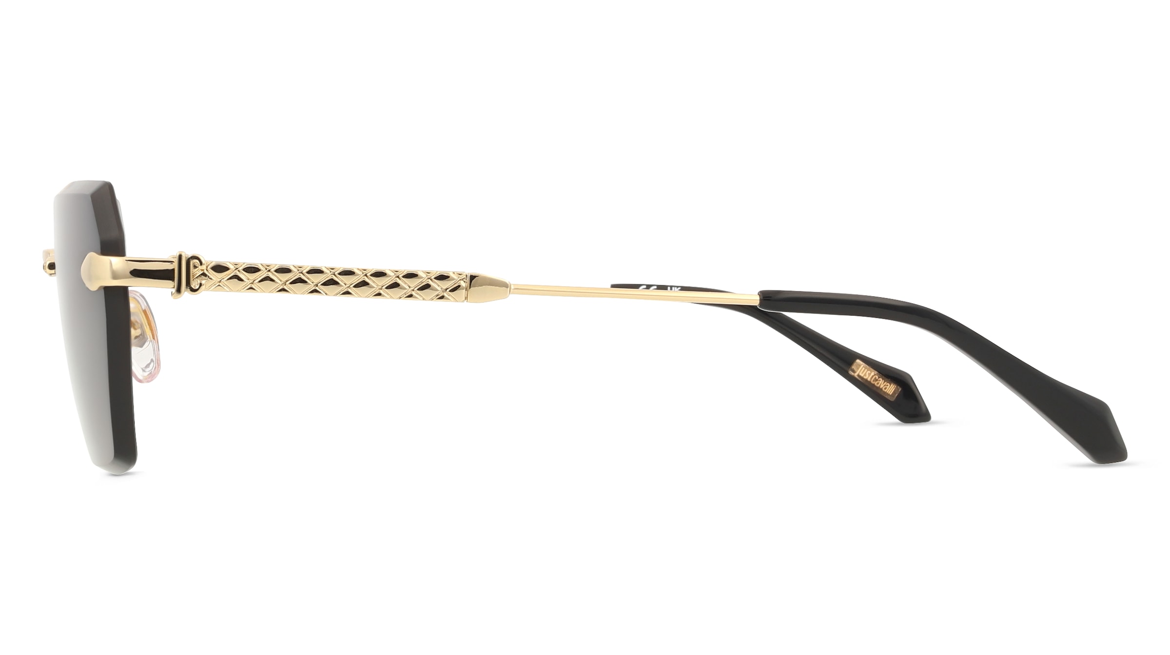 Thumbnail - Just Cavalli SJC110 Damen-Sonnenbrille Vollrand Eckig Metall-Gestell, pink