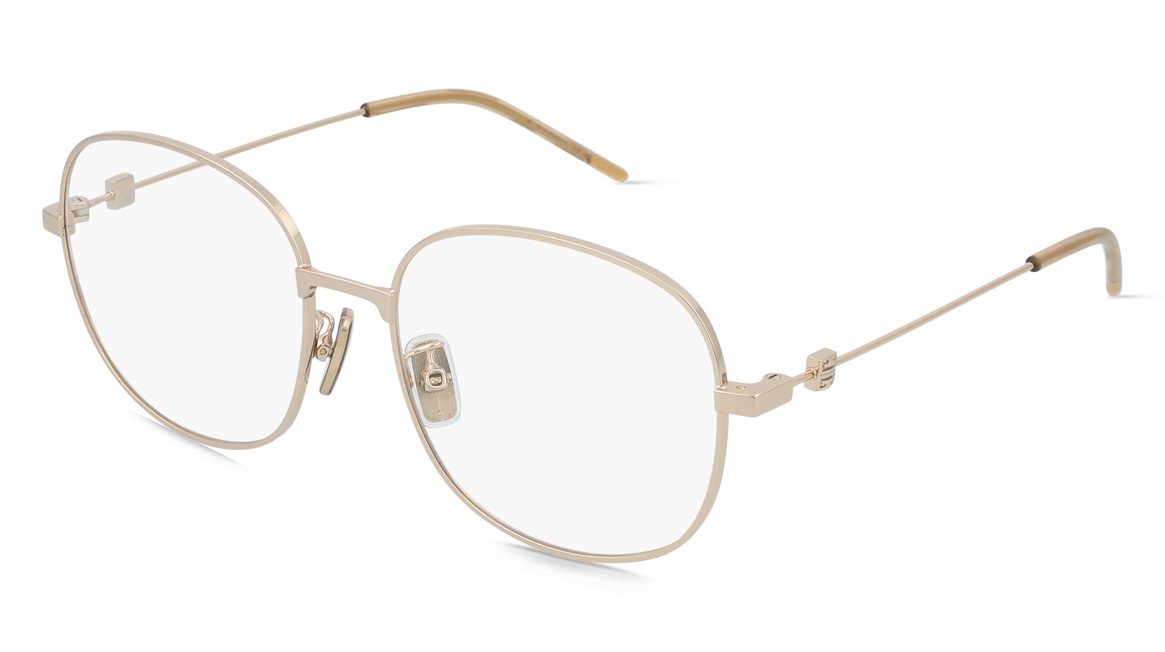Givenchy GV50086U GV SPEED Damen-Brille inkl. Gläser Vollrand Rund Metall-Gestell 55/17/145, Gold