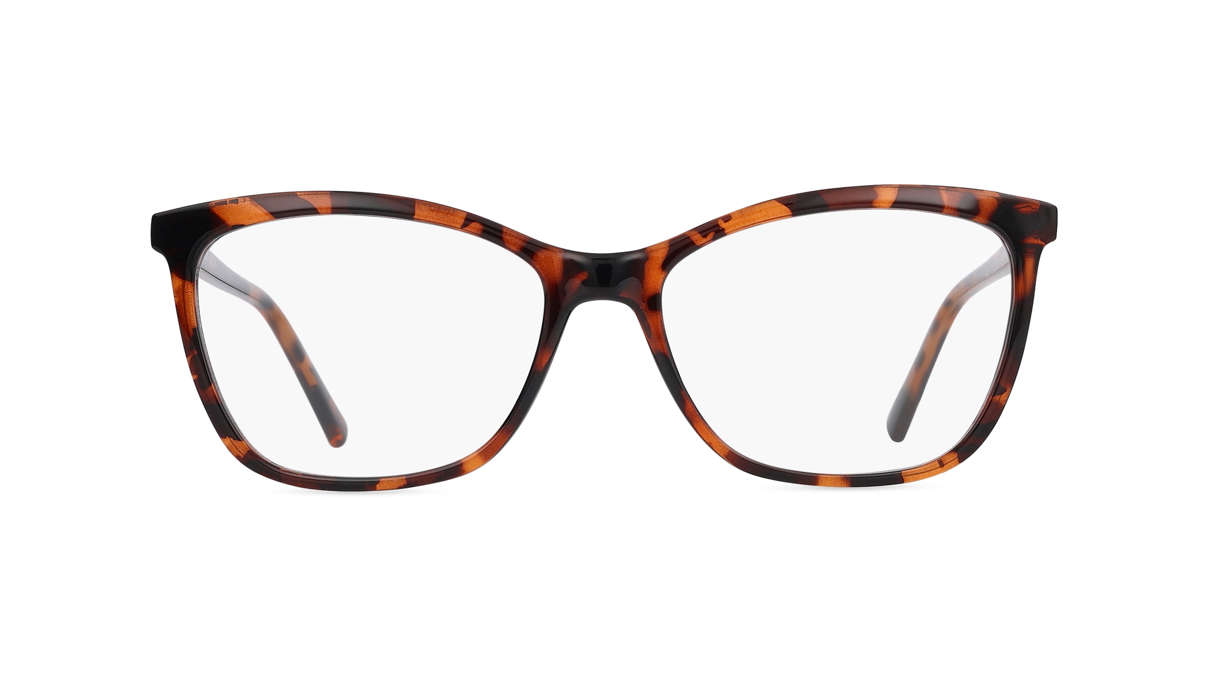 Fielmann OU 052 FA Damen-Brille inkl. Gläser Vollrand Butterfly Acetat-Gestell 54mm/16mm/145mm, braun