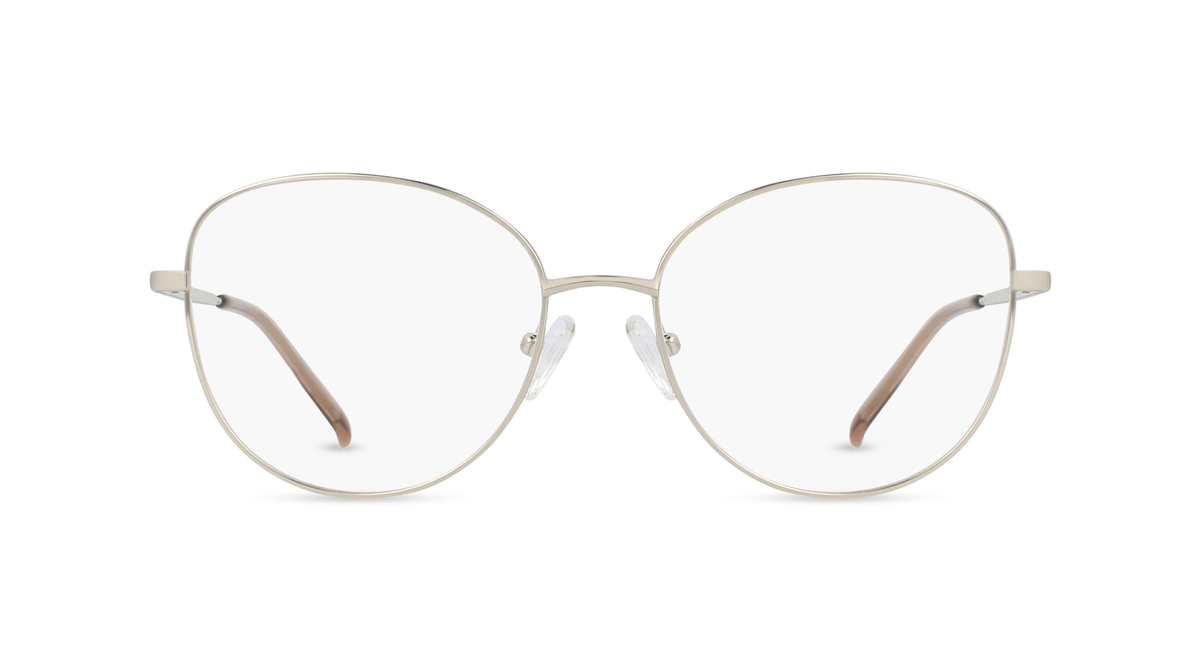 Fielmann BD 458 FA Damen-Brille inkl. Gläser Vollrand Butterfly Edelstahl-Gestell 52mm/17mm/135mm, gold