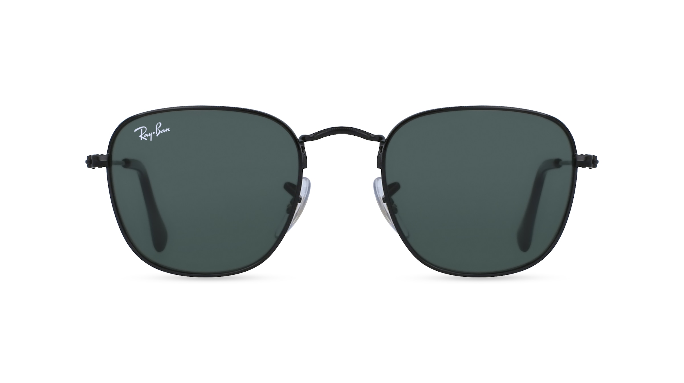 Ray-Ban Junior RJ 9557S FRANK Jugend-Sonnenbrille Vollrand Panto Metall-Gestell, schwarz