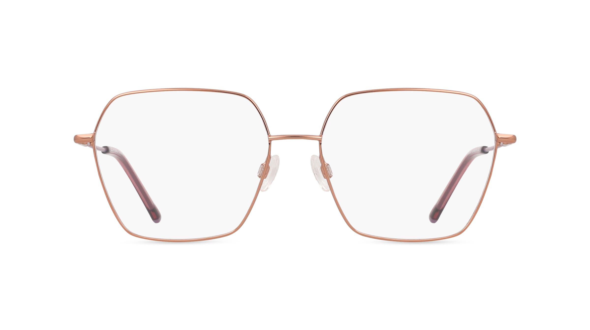 HUMPHREY’S eyewear 582392 Damen-Brille inkl. Gläser Vollrand Eckig Metall-Gestell 55mm/16mm/140mm, Gold