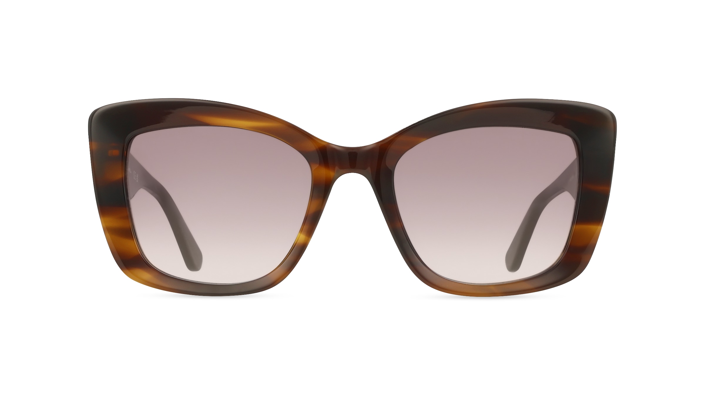 Karl Lagerfeld KL6139S Damen-Sonnenbrille Vollrand Eckig Acetat-Gestell, braun