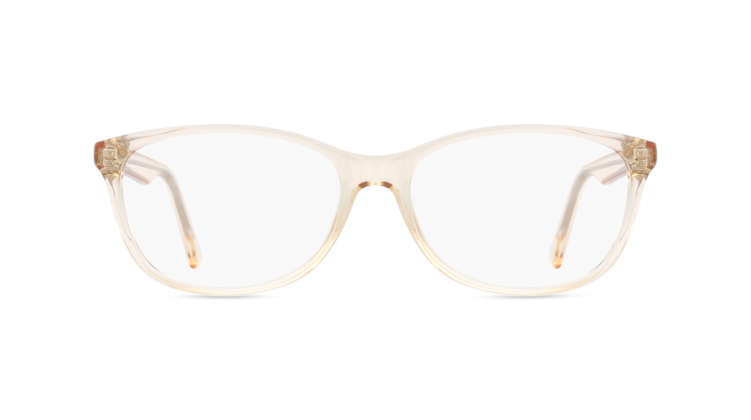 Fielmann JIL 026 CL Damen-Brille inkl. Gläser Vollrand Oval Acetat-Gestell 55mm/16mm/140mm, Beige