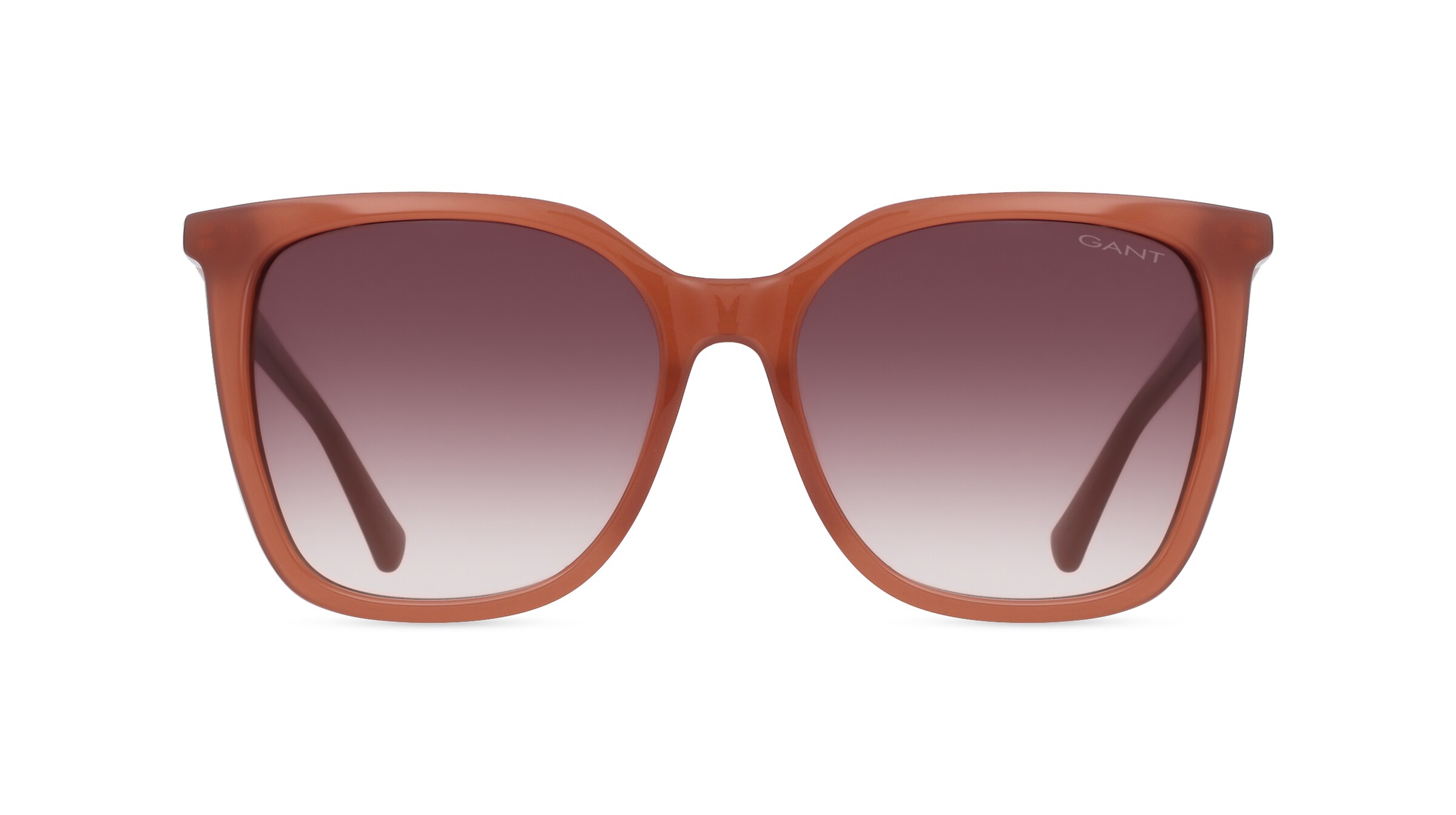 Gant GA8093 Damen-Sonnenbrille Vollrand Eckig Kunststoff-Gestell, braun