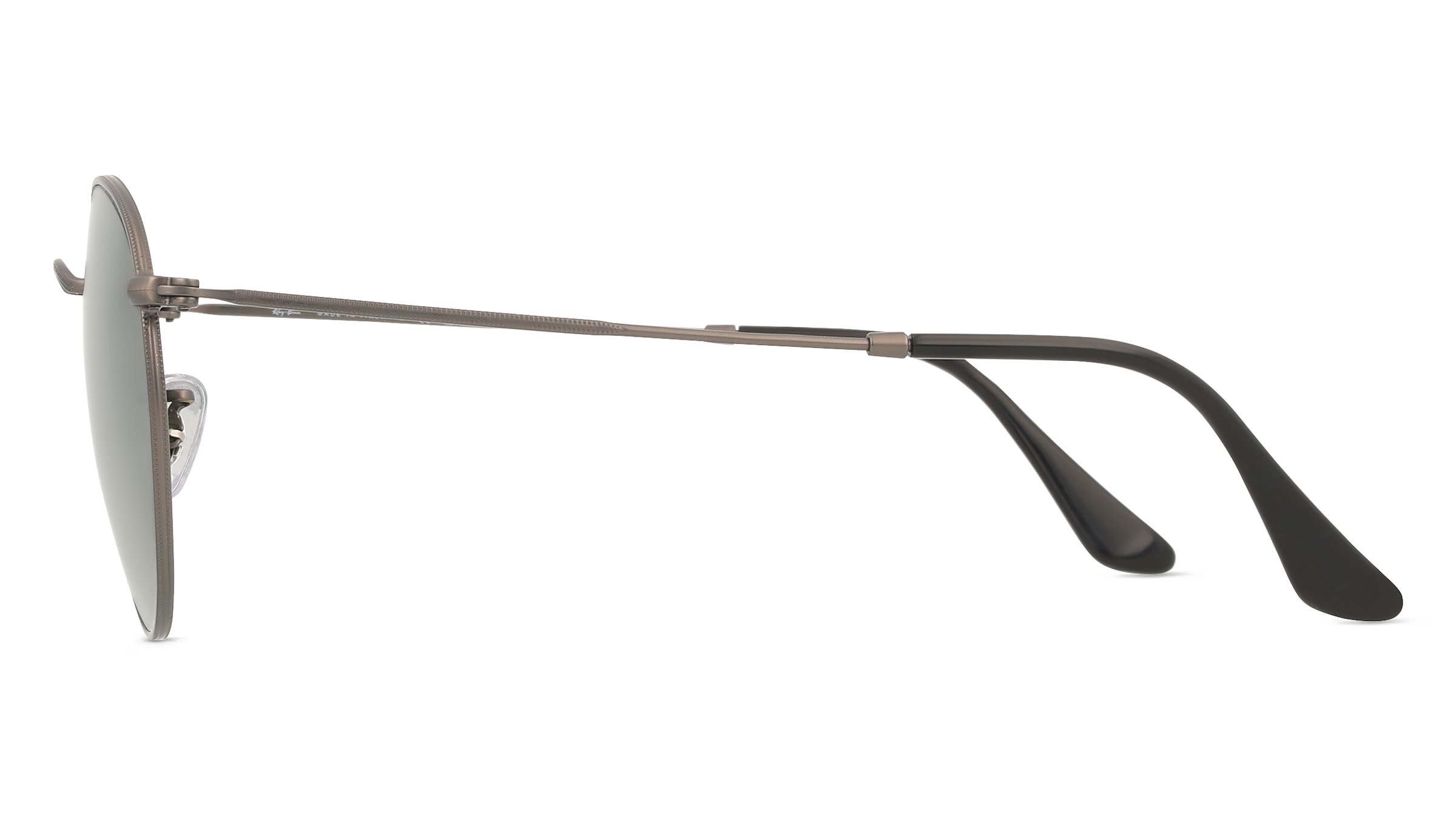 Thumbnail - Ray-Ban RB 3447 ROUND METAL Unisex-Sonnenbrille Vollrand Panto Metall-Gestell, grau