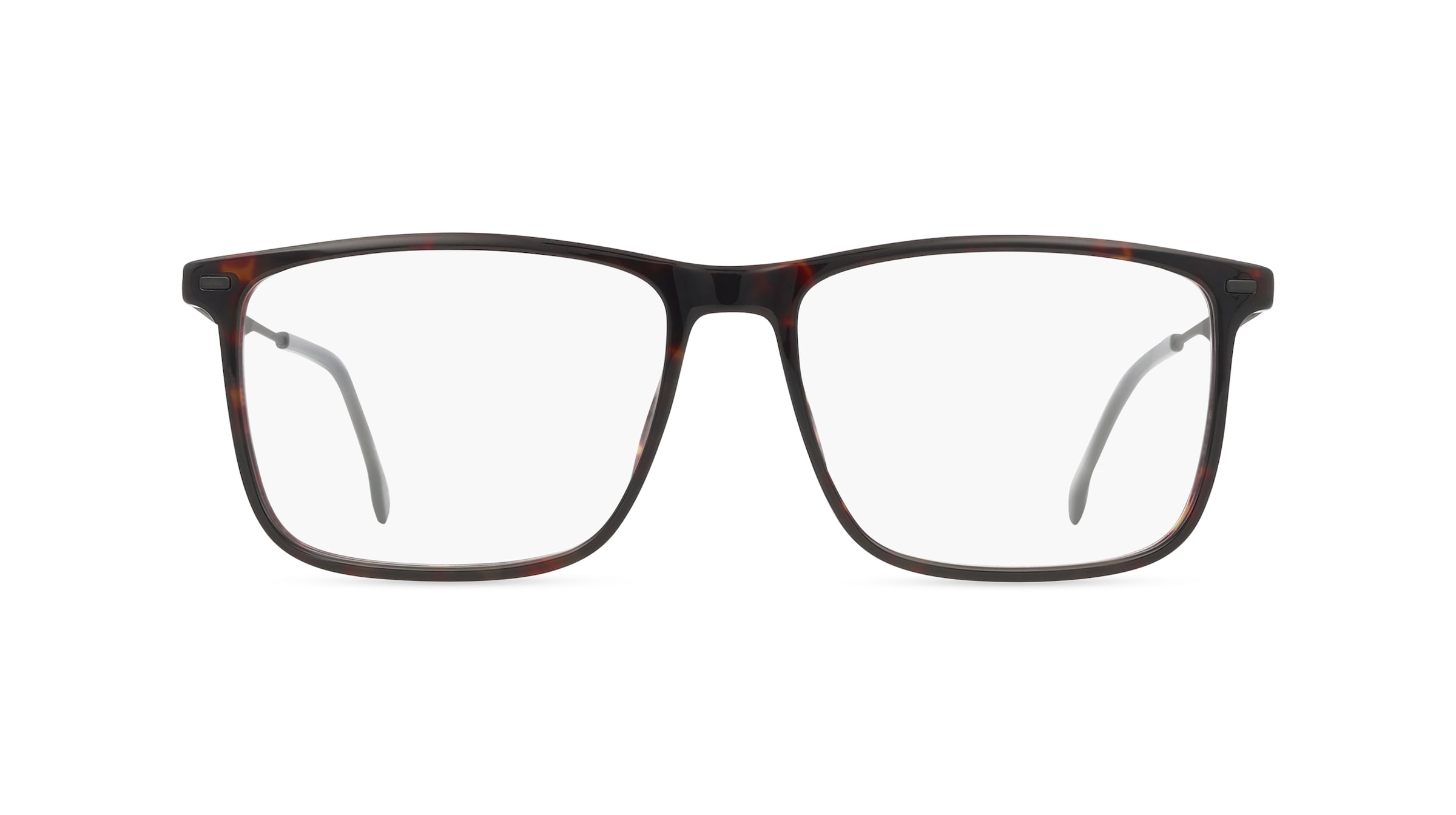 Boss 1642 Herren-Brille inkl. Gläser Vollrand Eckig Acetat-Gestell 57mm/16mm/150mm, braun