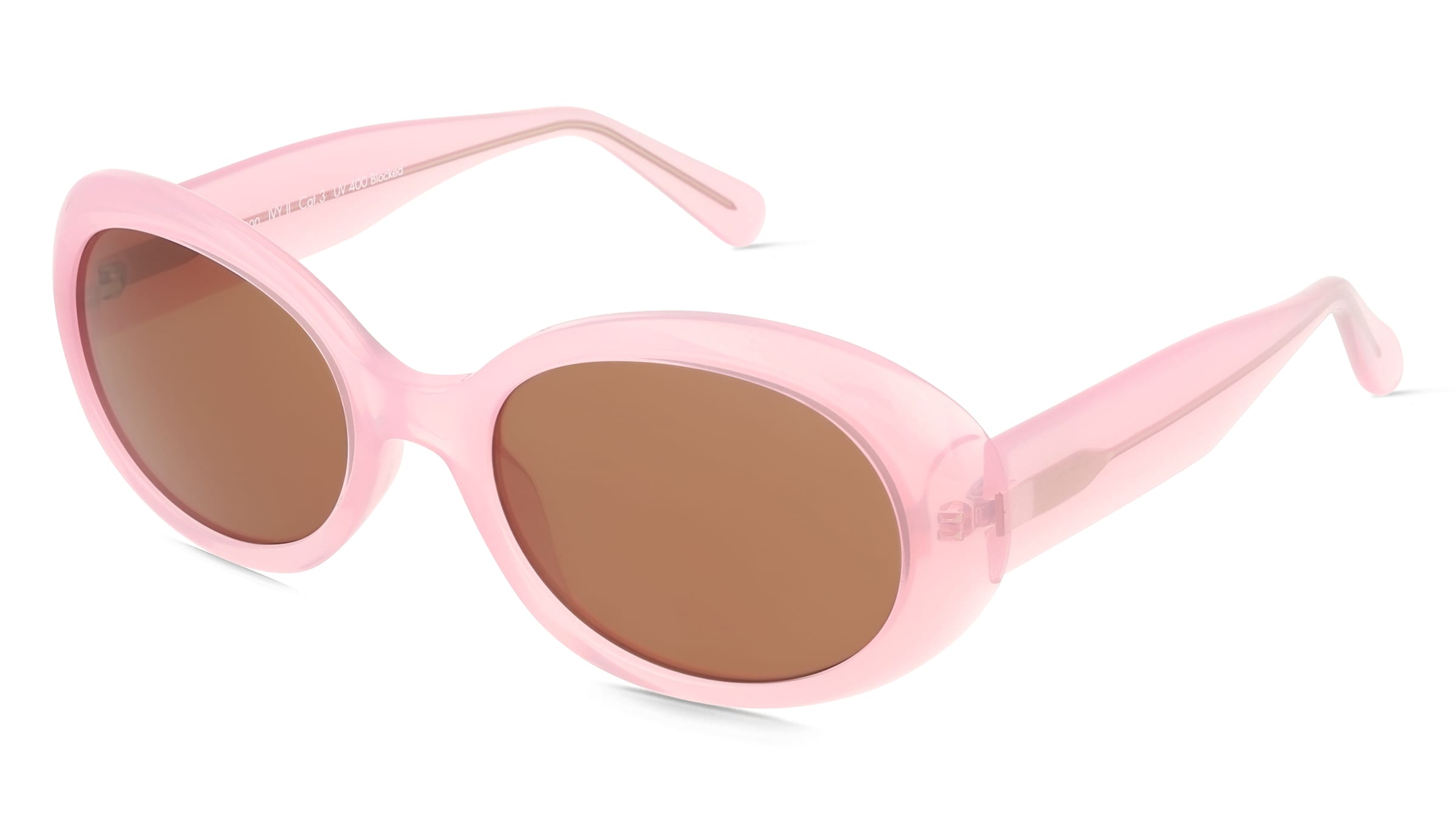 Fielmann MC 627 SUN FA IVY II Damen-Sonnenbrille Vollrand Oval Acetat Spritzguss-Gestell, Pink