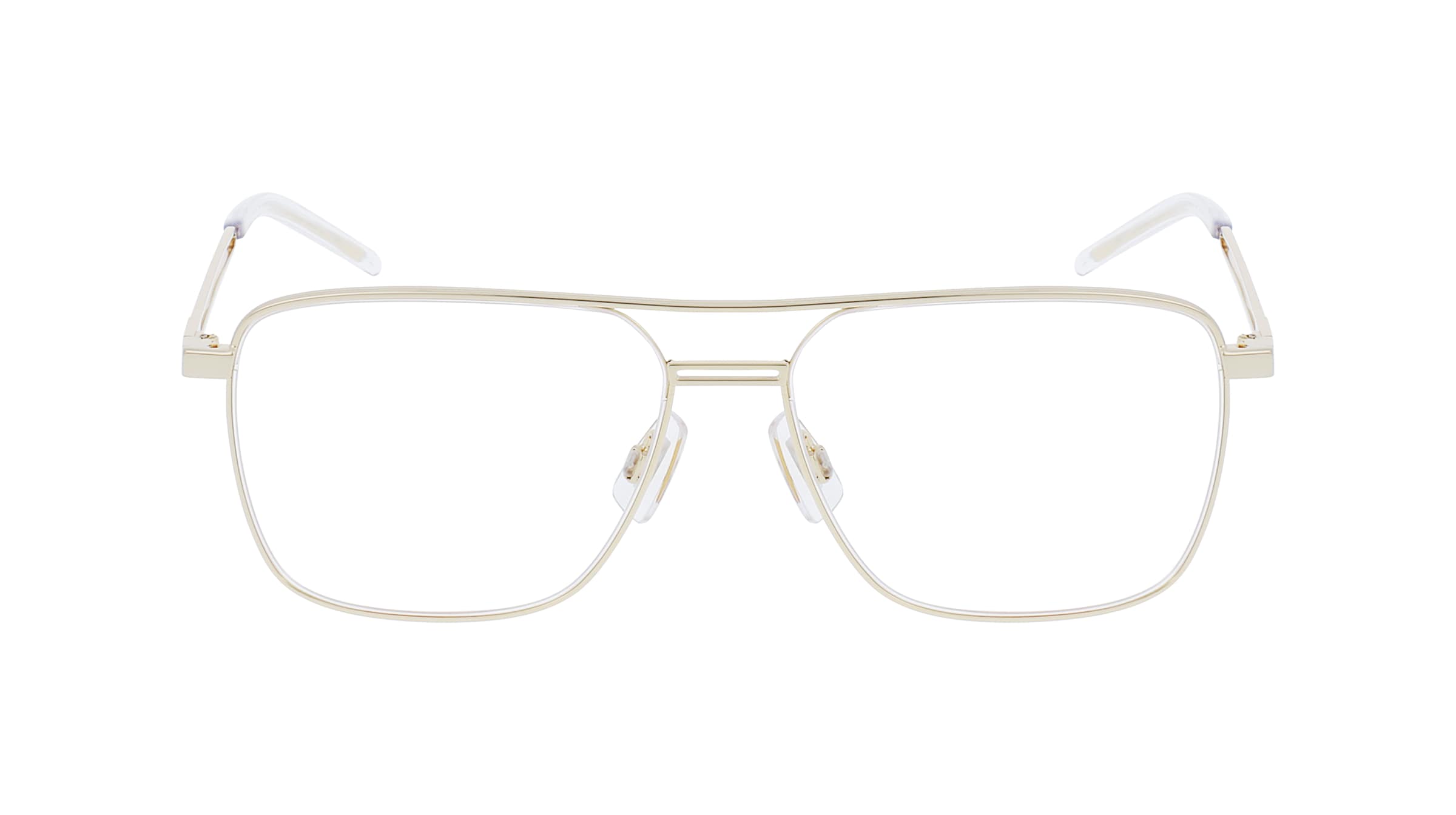 Hugo HG 1145 Herren-Brille inkl. Gläser Vollrand Browline Metall-Gestell 56mm/15mm/145mm, gold