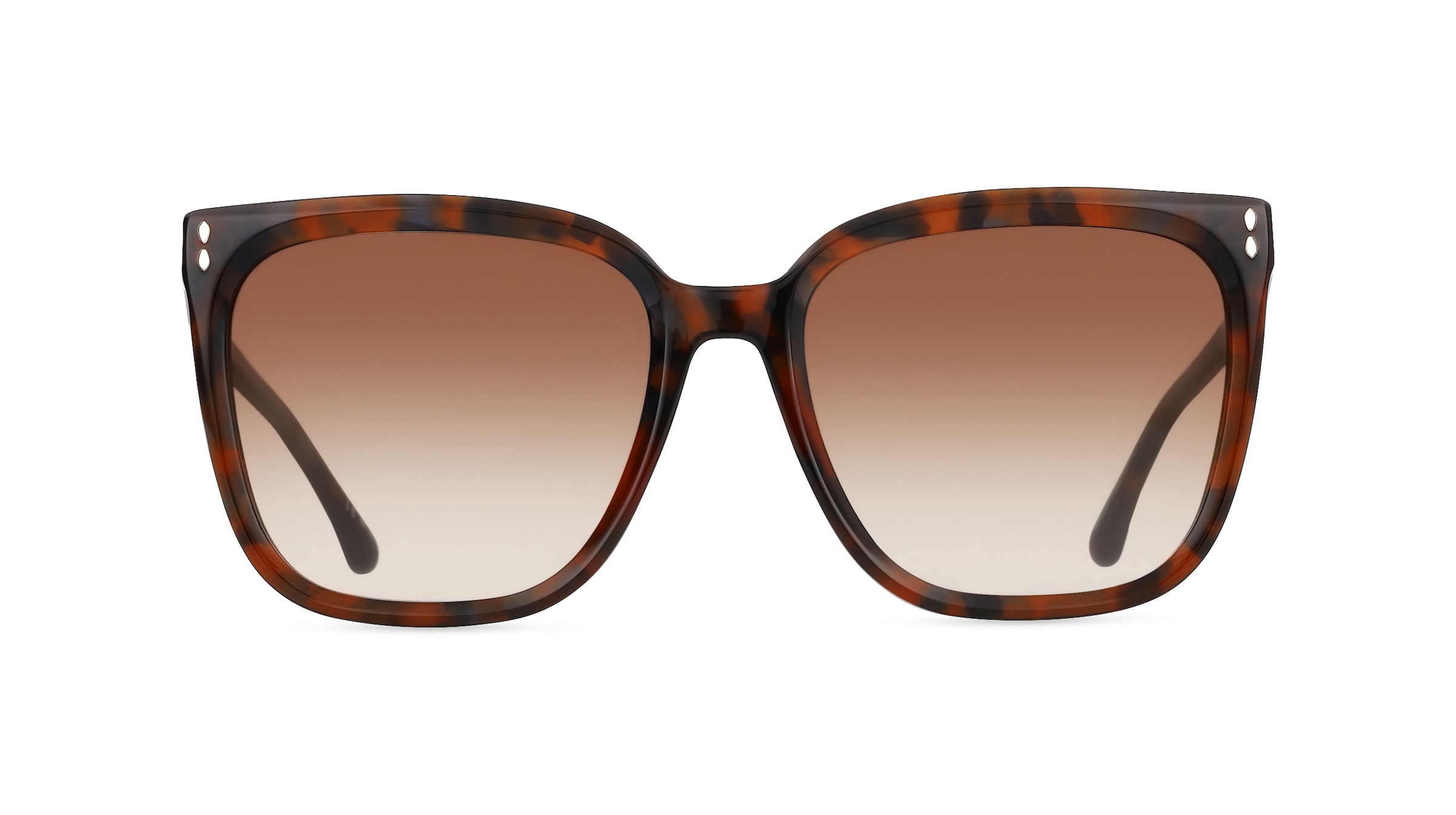 Isabel Marant IM 0123/S Damen-Sonnenbrille Vollrand Eckig Acetat-Gestell, braun