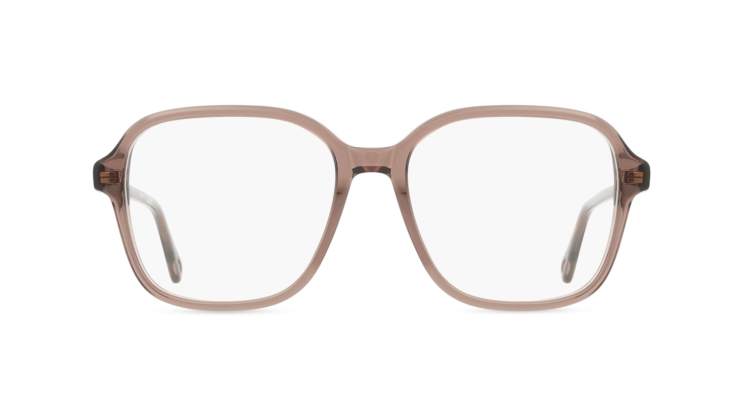 Chloé CH0313O Damen-Brille inkl. Gläser Vollrand Eckig Acetat-Gestell 54mm/16mm/140mm, Grau