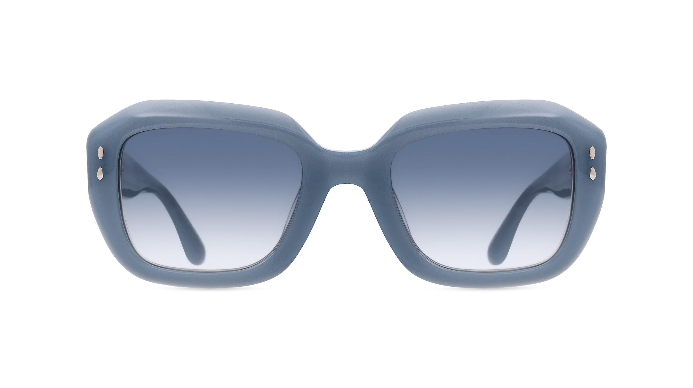 Isabel Marant IM 0108/G/S Damen-Sonnenbrille Vollrand Eckig Acetat-Gestell, blau