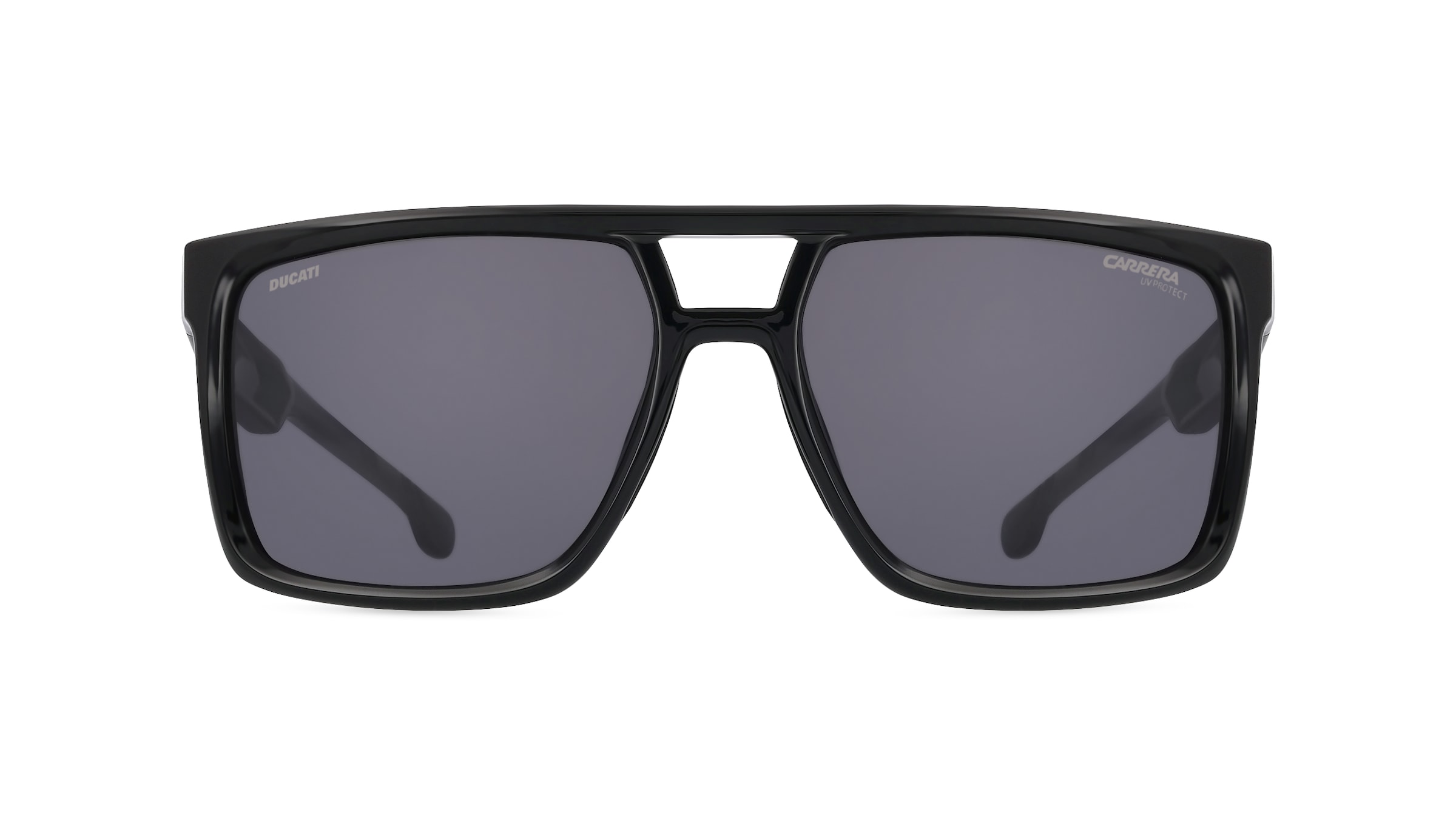 Carrera CARDUC 018/S Herren-Sonnenbrille Vollrand Pilot Kunststoff-Gestell, Schwarz