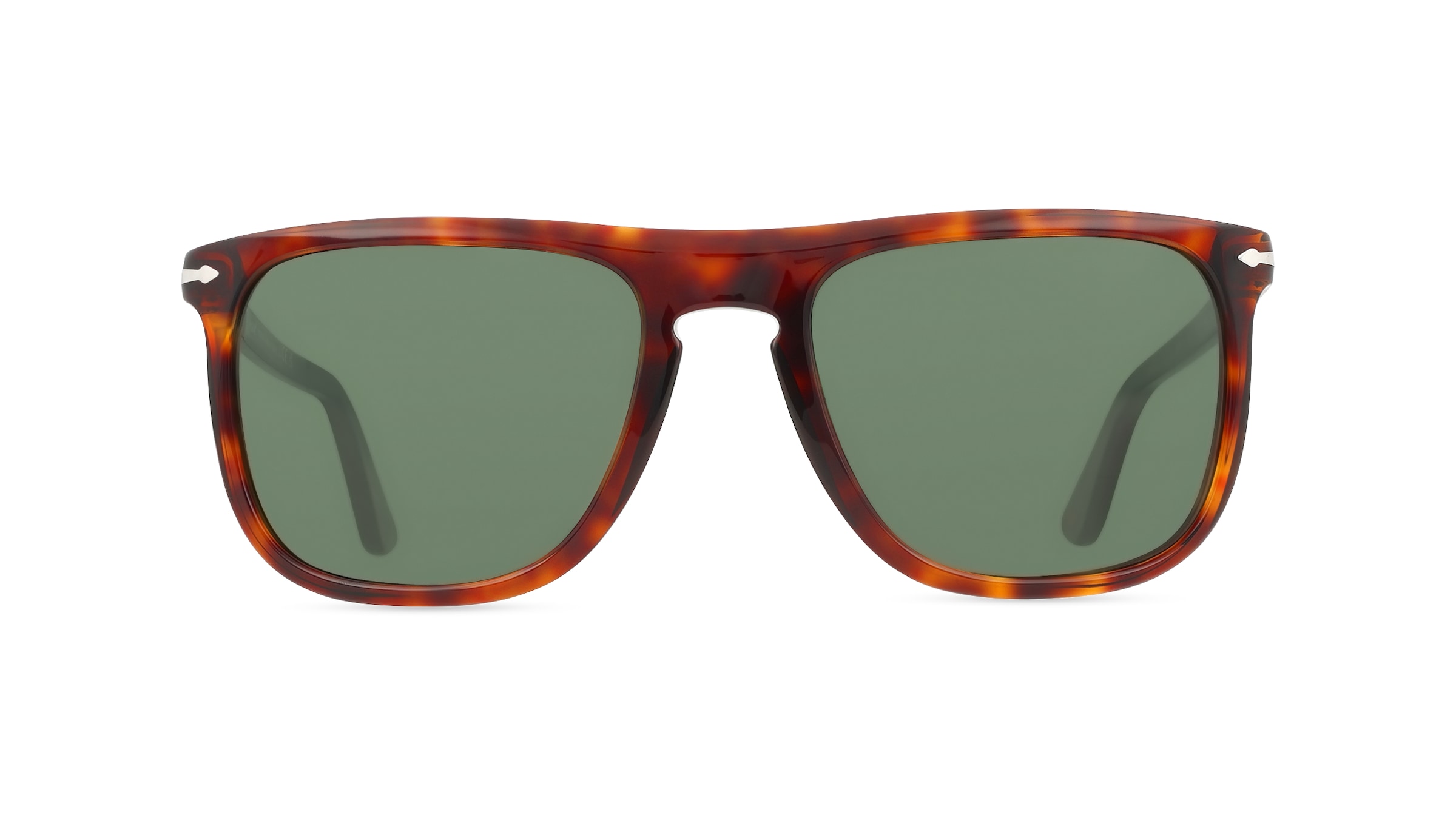 Persol PO3336S Damen-Sonnenbrille Vollrand Pilot Acetat-Gestell, braun