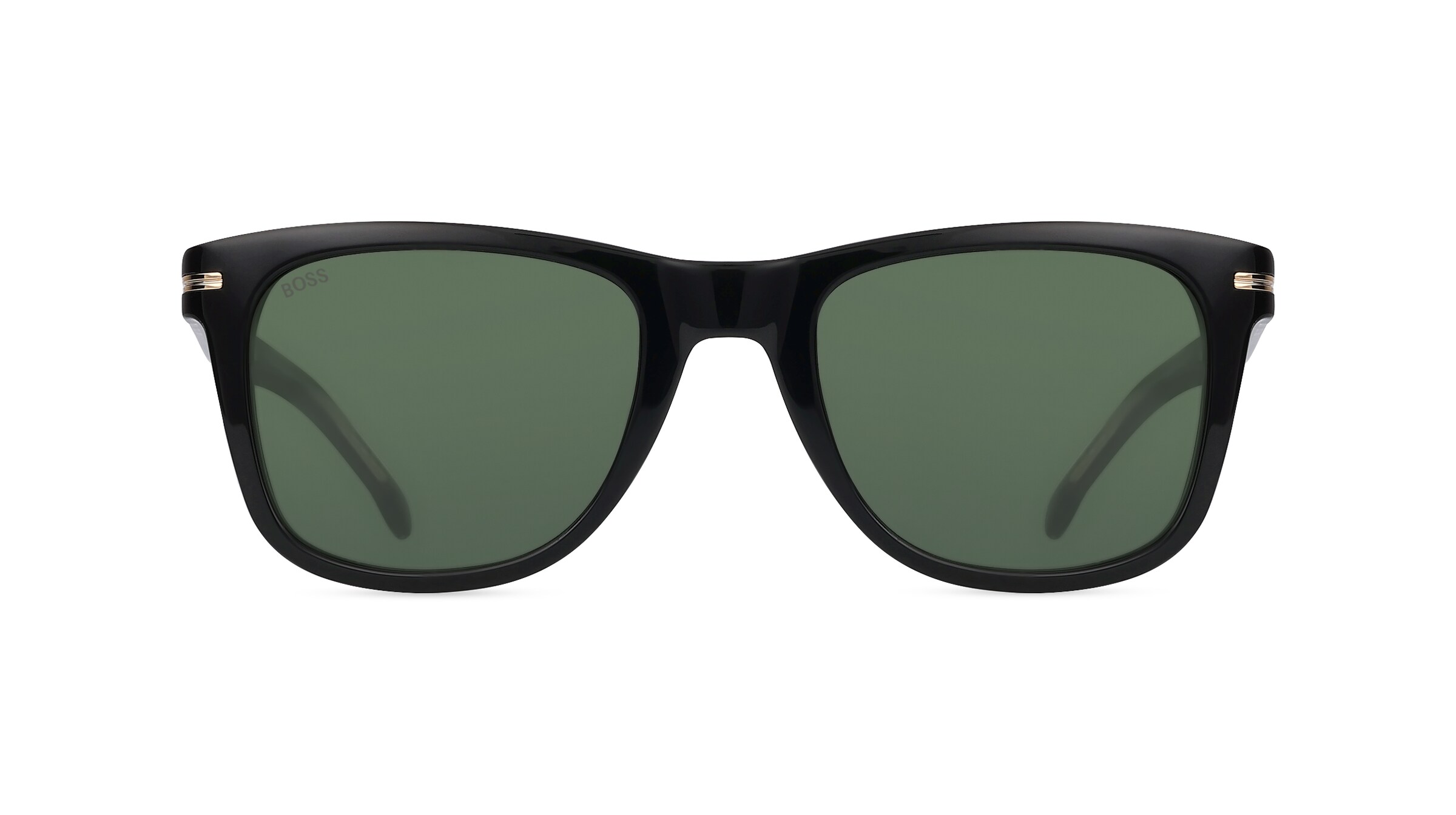 Boss 1508/S Herren-Sonnenbrille Vollrand Eckig Acetat-Gestell, schwarz