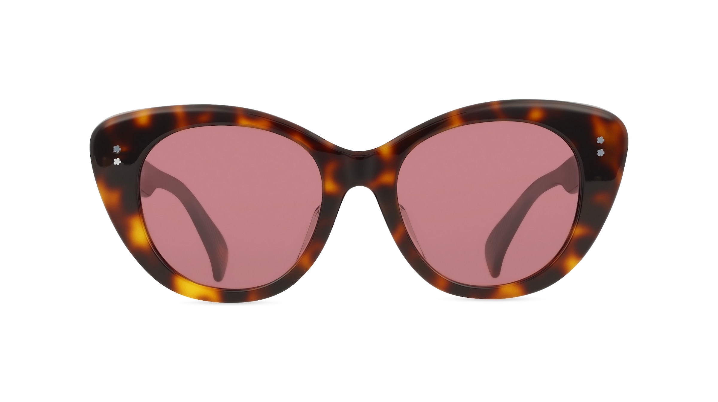 Kenzo KZ40172F BOKE FLOWER Damen-Sonnenbrille Vollrand Butterfly Kunststoff-Gestell, braun