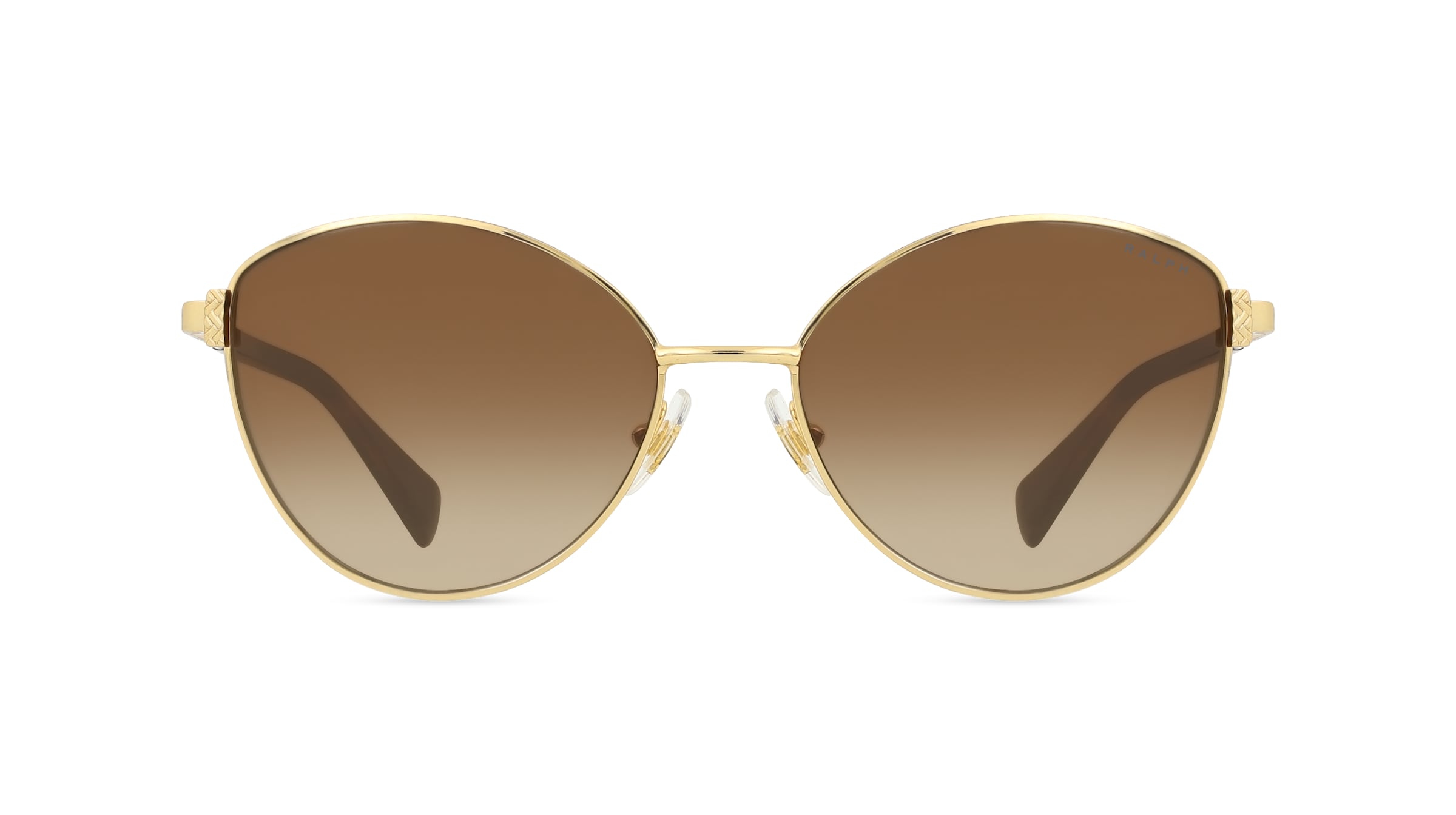 Ralph 0RA4145 Damen-Sonnenbrille Vollrand Cateye Metall-Gestell, gold