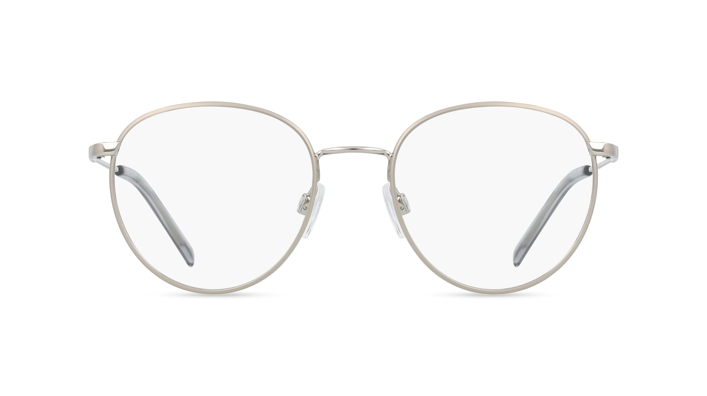 Marc O’Polo Eyewear 502222 Unisex-Brille inkl. Gläser Vollrand Panto Metall-Gestell 49/19/140, Grau