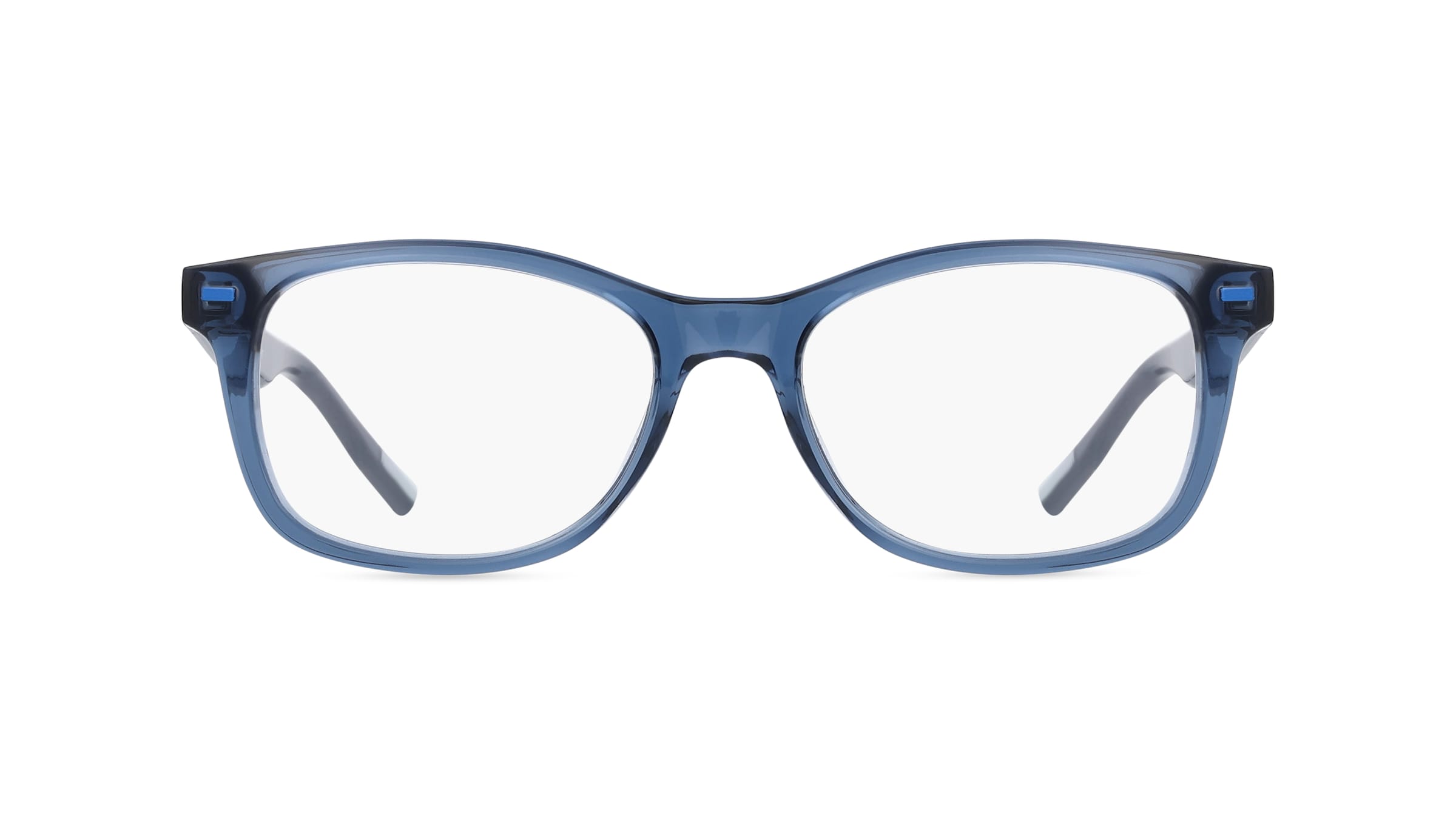 Tommy Hilfiger TH1927 Unisex-Brille inkl. Gläser Vollrand Eckig Kunststoff-Gestell 48mm/16mm/130mm, blau