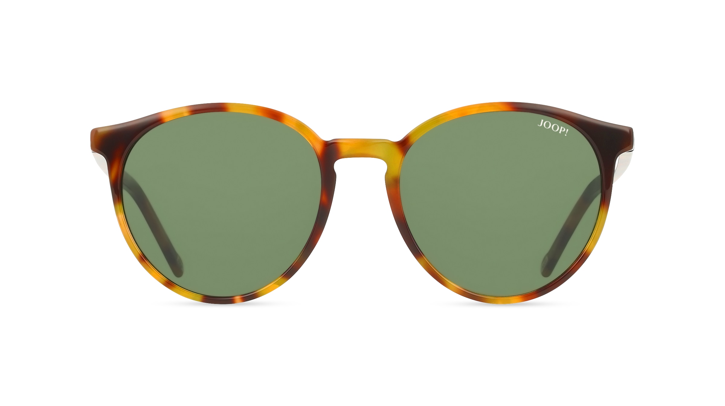 JOOP! JP7117 Unisex-Sonnenbrille Vollrand Rund Acetat-Gestell, braun