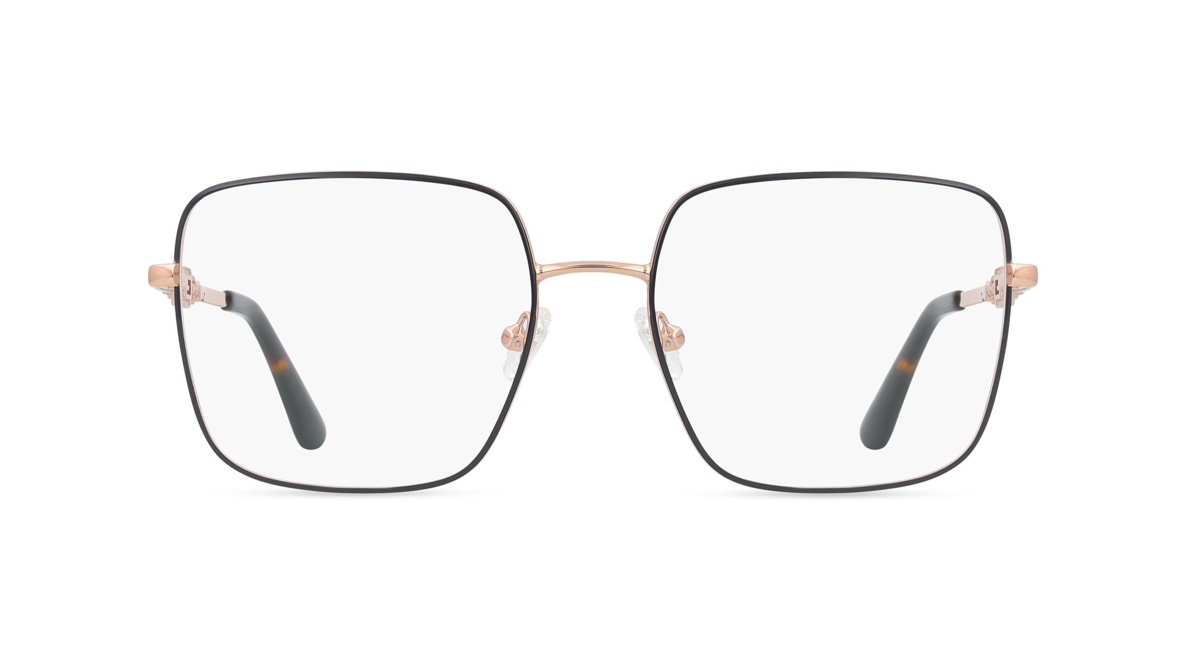 Guess GU2953 Damen-Brille inkl. Gläser Vollrand Quadratisch Metall-Gestell 56/17/140, Blau