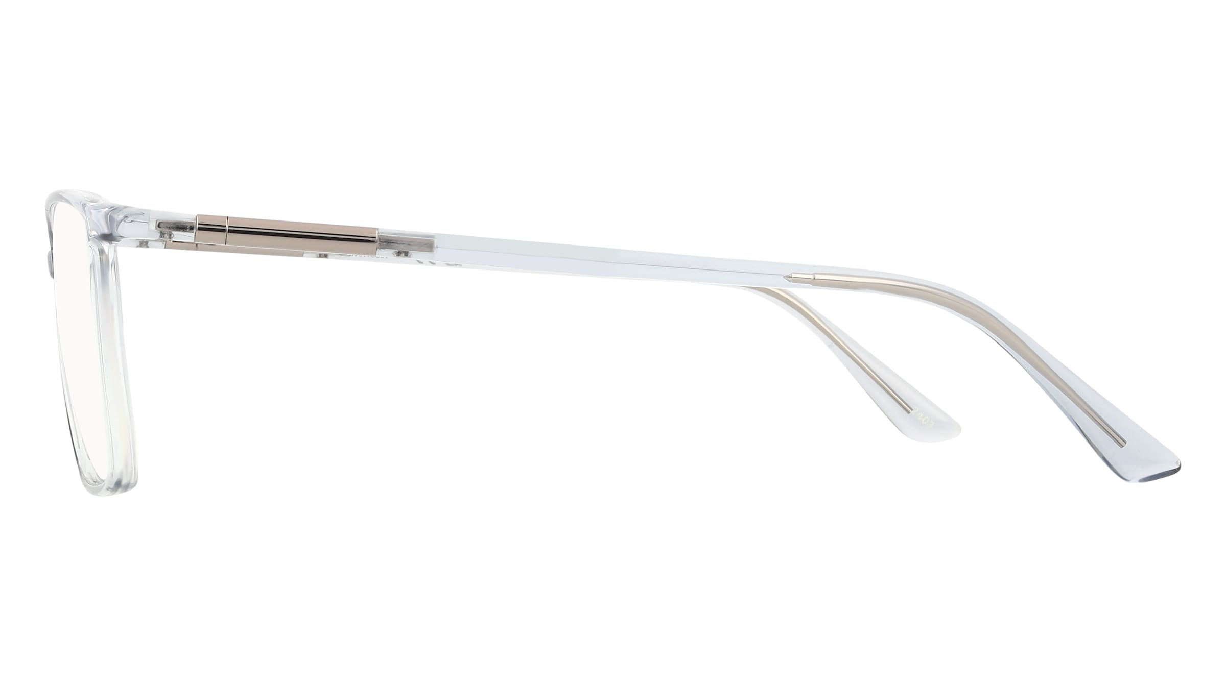 Thumbnail - Calvin Klein CK22508 Unisex-Brille inkl. Gläser Vollrand Eckig Kunststoff-Gestell 55/16/145, transparent