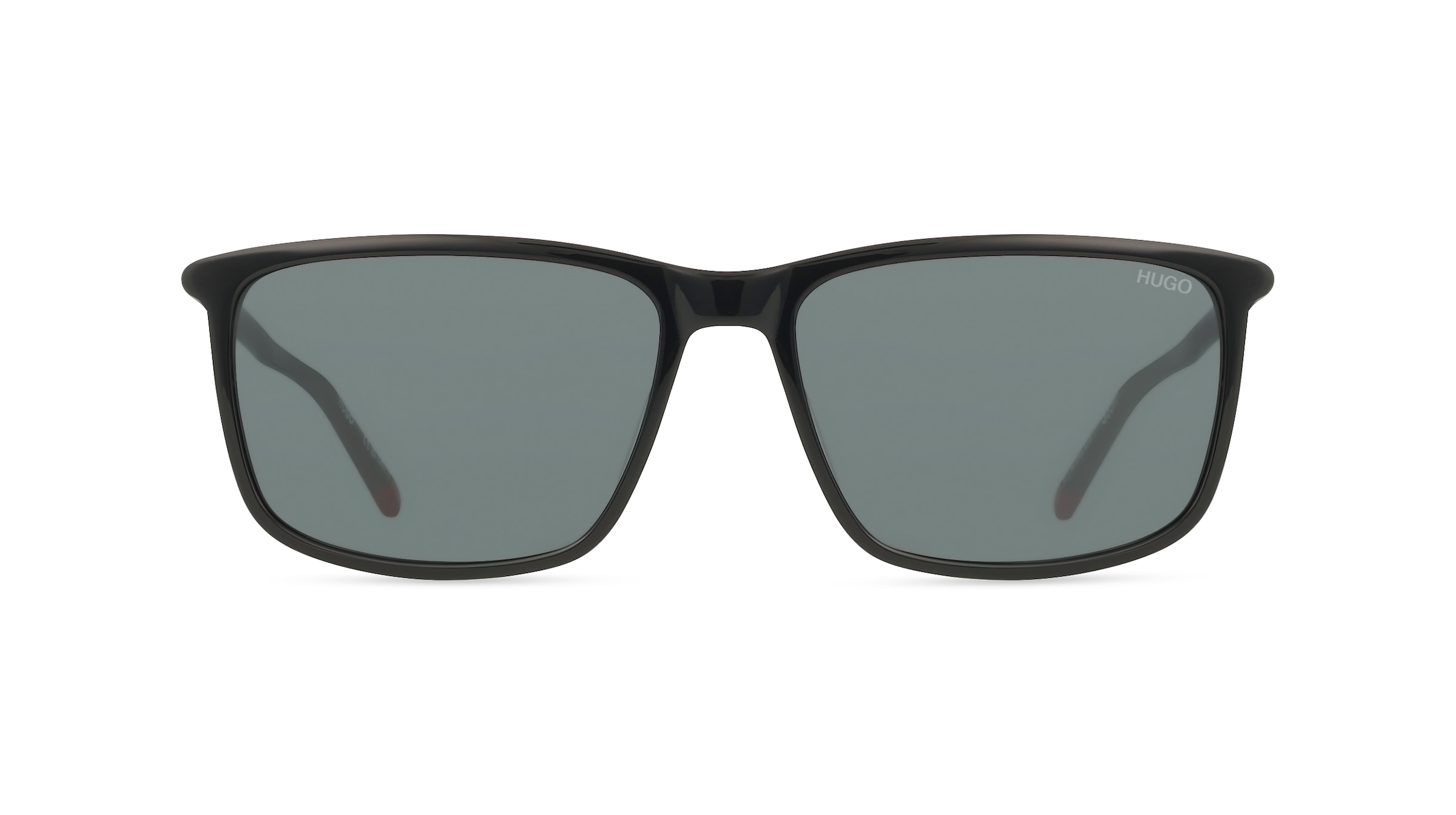 Hugo HG 1374/S Herren-Sonnenbrille Vollrand Eckig Acetat-Gestell, schwarz