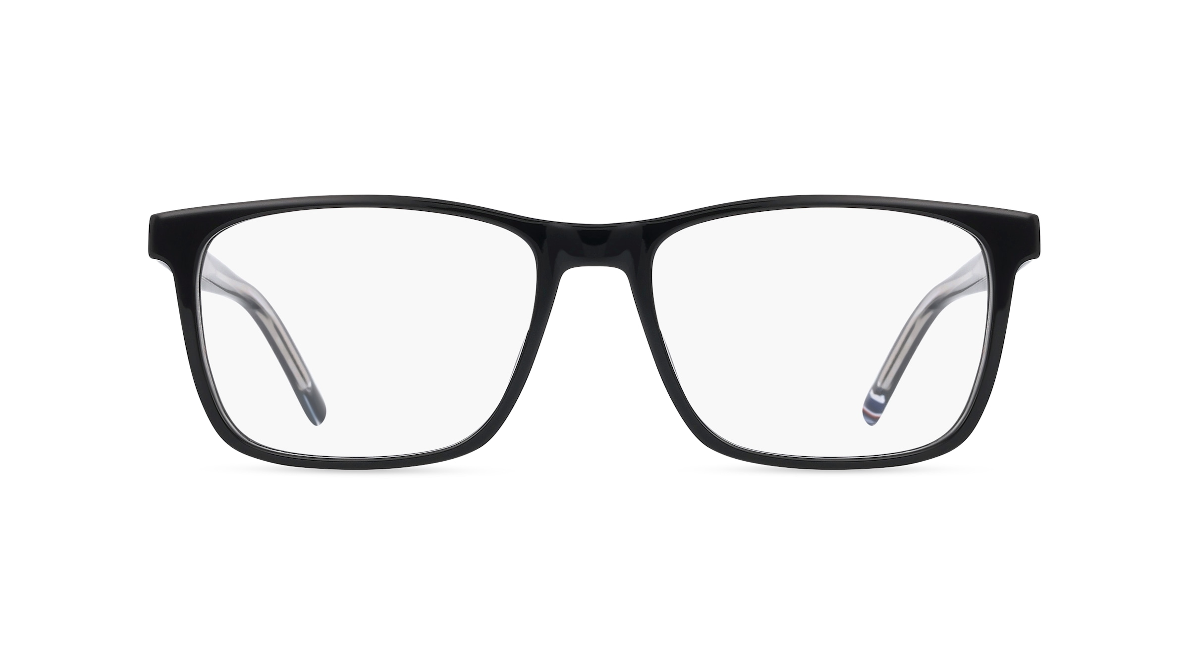 Tommy Hilfiger Eyewear TH 1945 Herren-Brille inkl. Gläser Vollrand Eckig Acetat-Gestell 56mm/17mm/145mm, schwarz