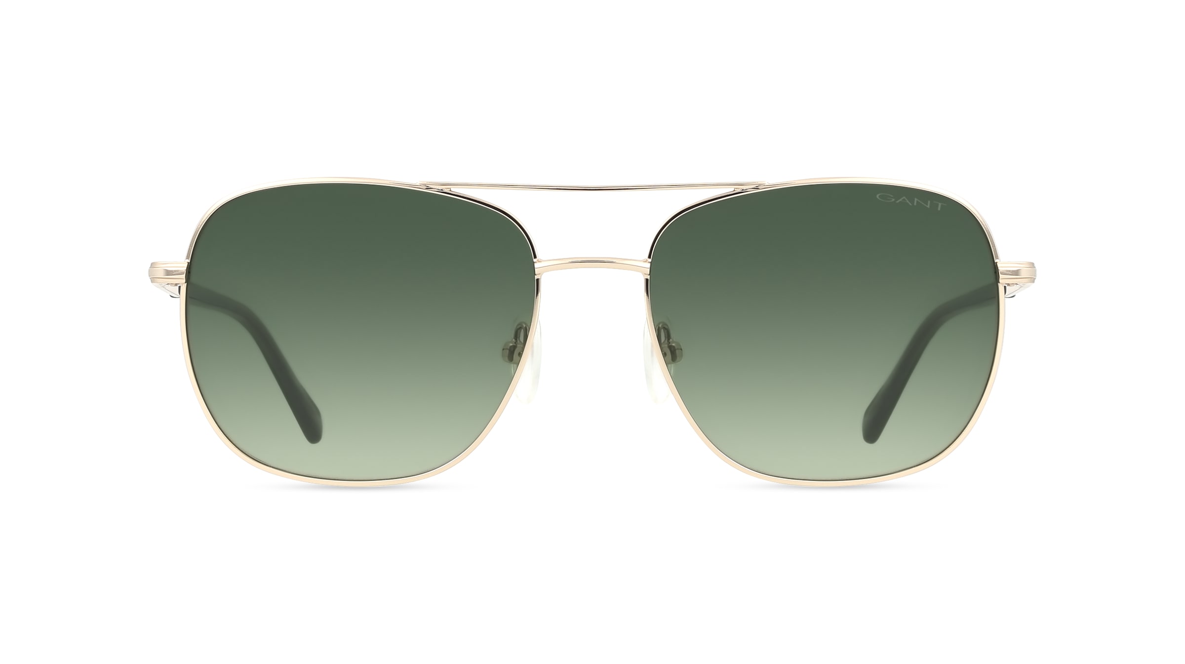 Gant GA7232 Herren-Sonnenbrille Vollrand Pilot Metall-Gestell, gold